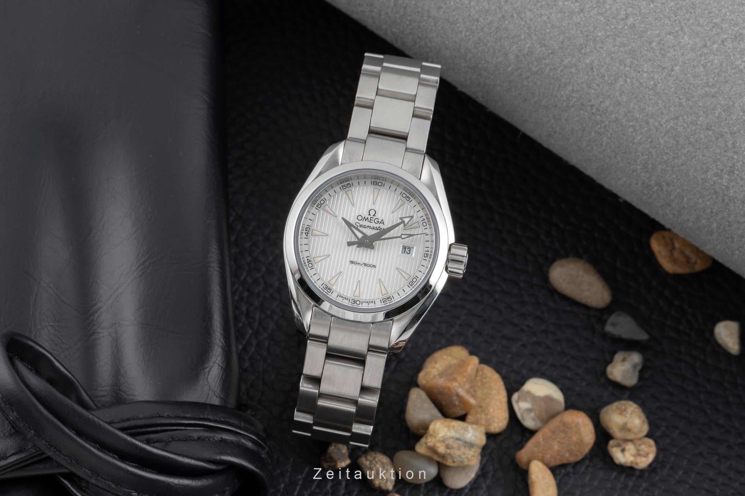 Omega Seamaster steel quartz women's watch 231.10.30.60.02.001  [2501997]