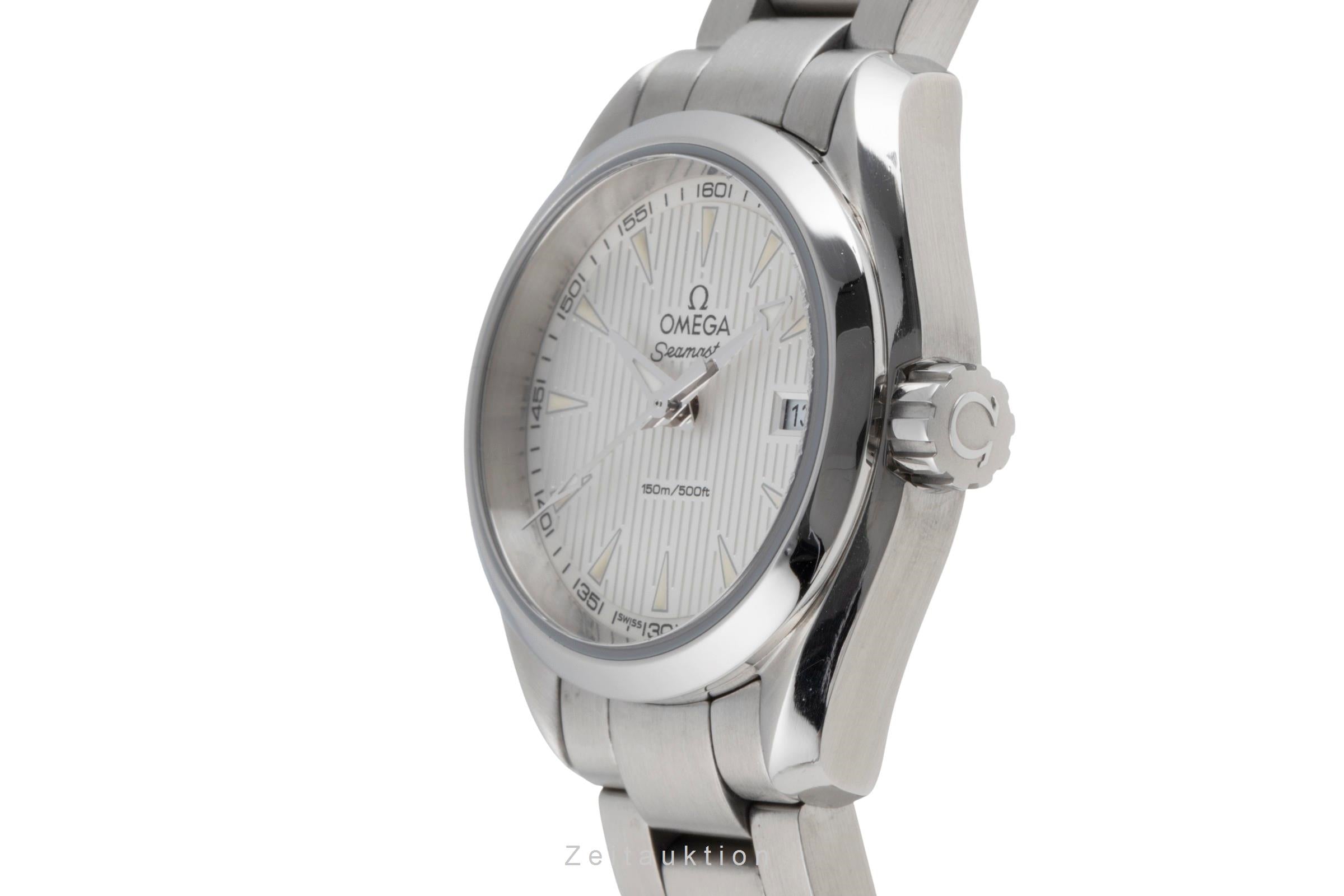 Omega Seamaster steel quartz women's watch 231.10.30.60.02.001  [2501997]