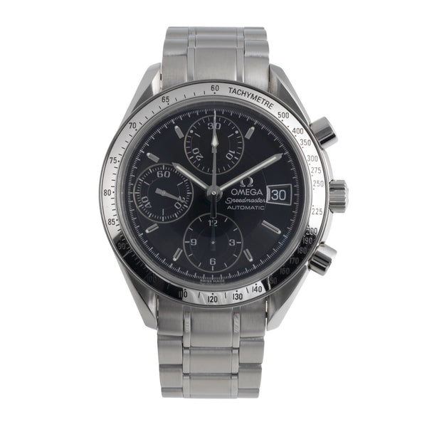 Omega Speedmaster Date chronograph steel automatic men's watch 3513.50.00 LP: 6100EUR  [2501999]