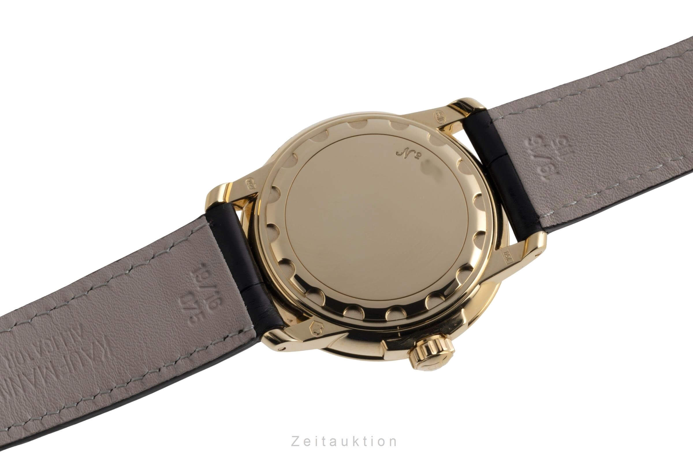 Blancpain Leman or 18 ct automatique montre pour hommes 2100-1418-53 LP: 19050EUR  [2502003]