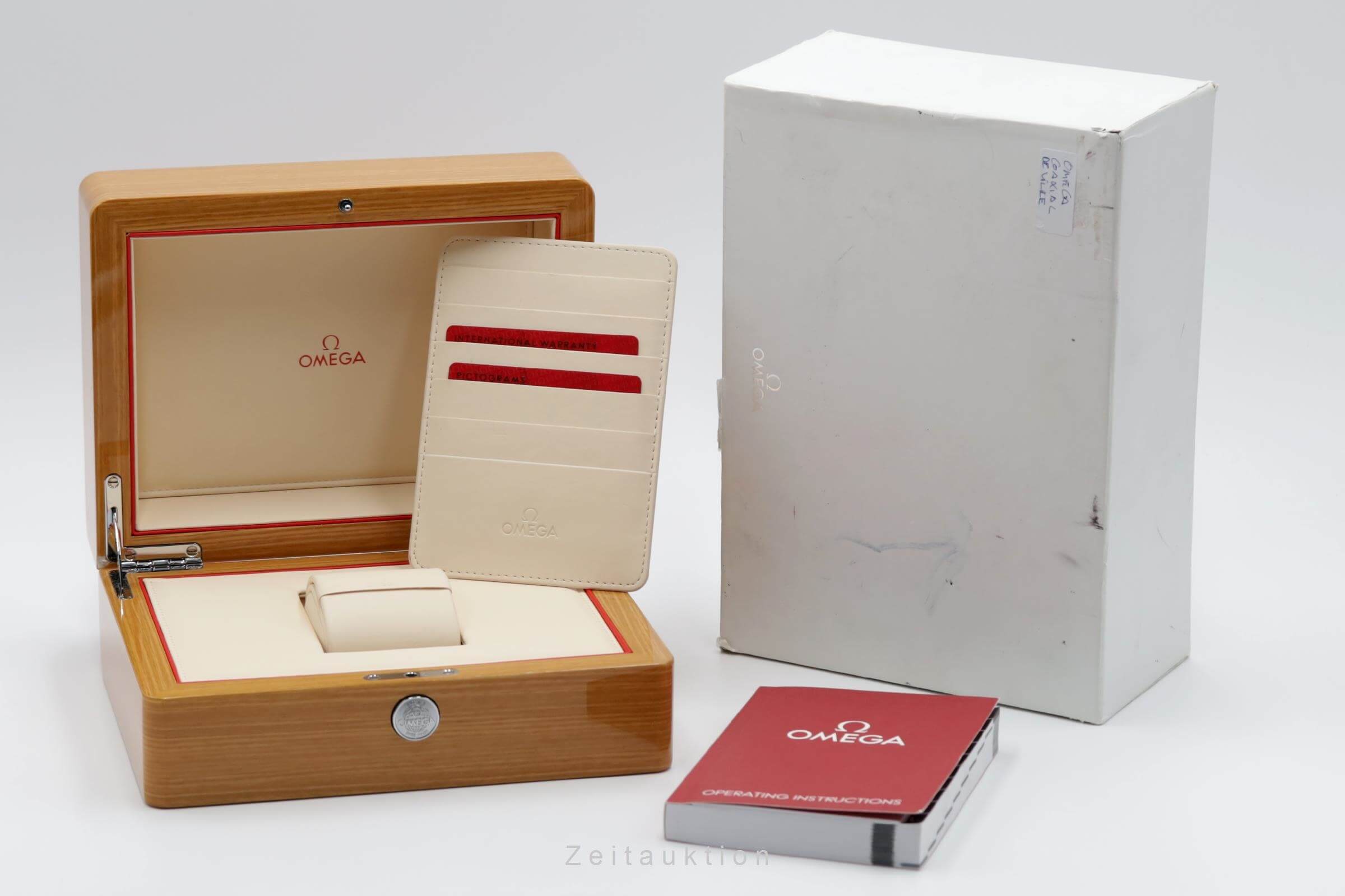 Omega De Ville acier automatique montre pour hommes 424.10.40.20.03.001 LP: 4100EUR  [2502004]