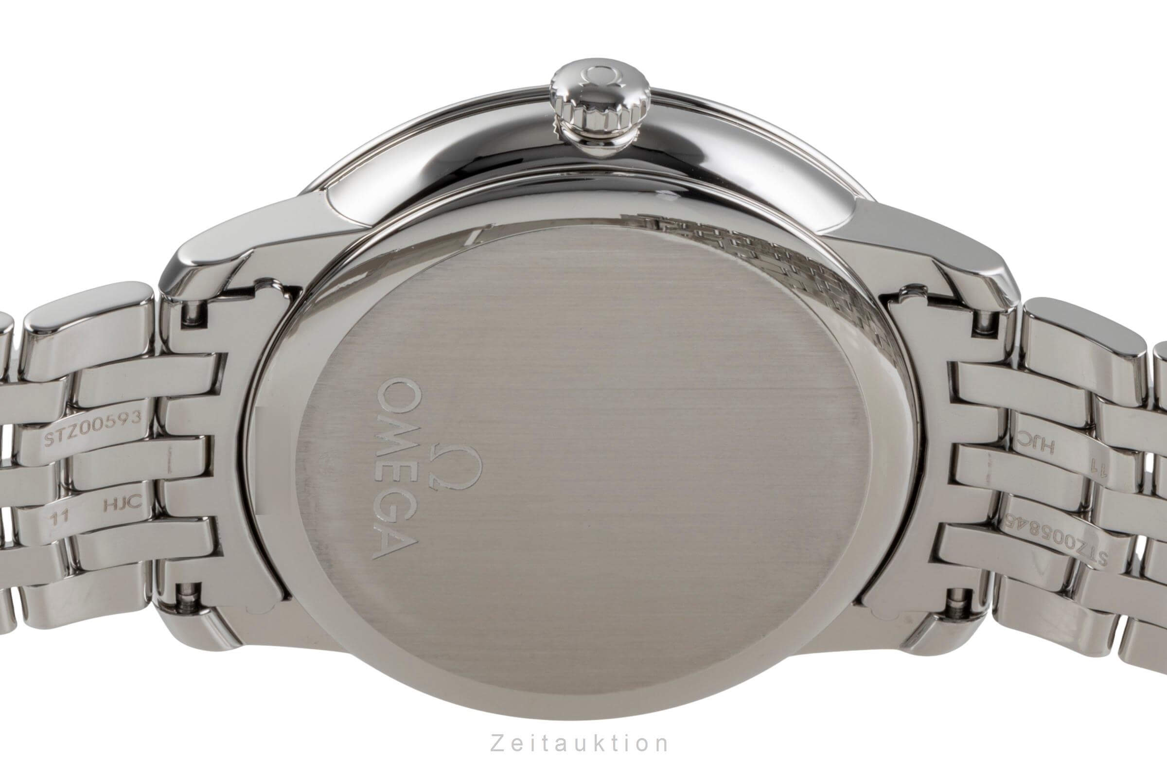 Omega De Ville acier automatique montre pour hommes 424.10.40.20.03.001 LP: 4100EUR  [2502004]