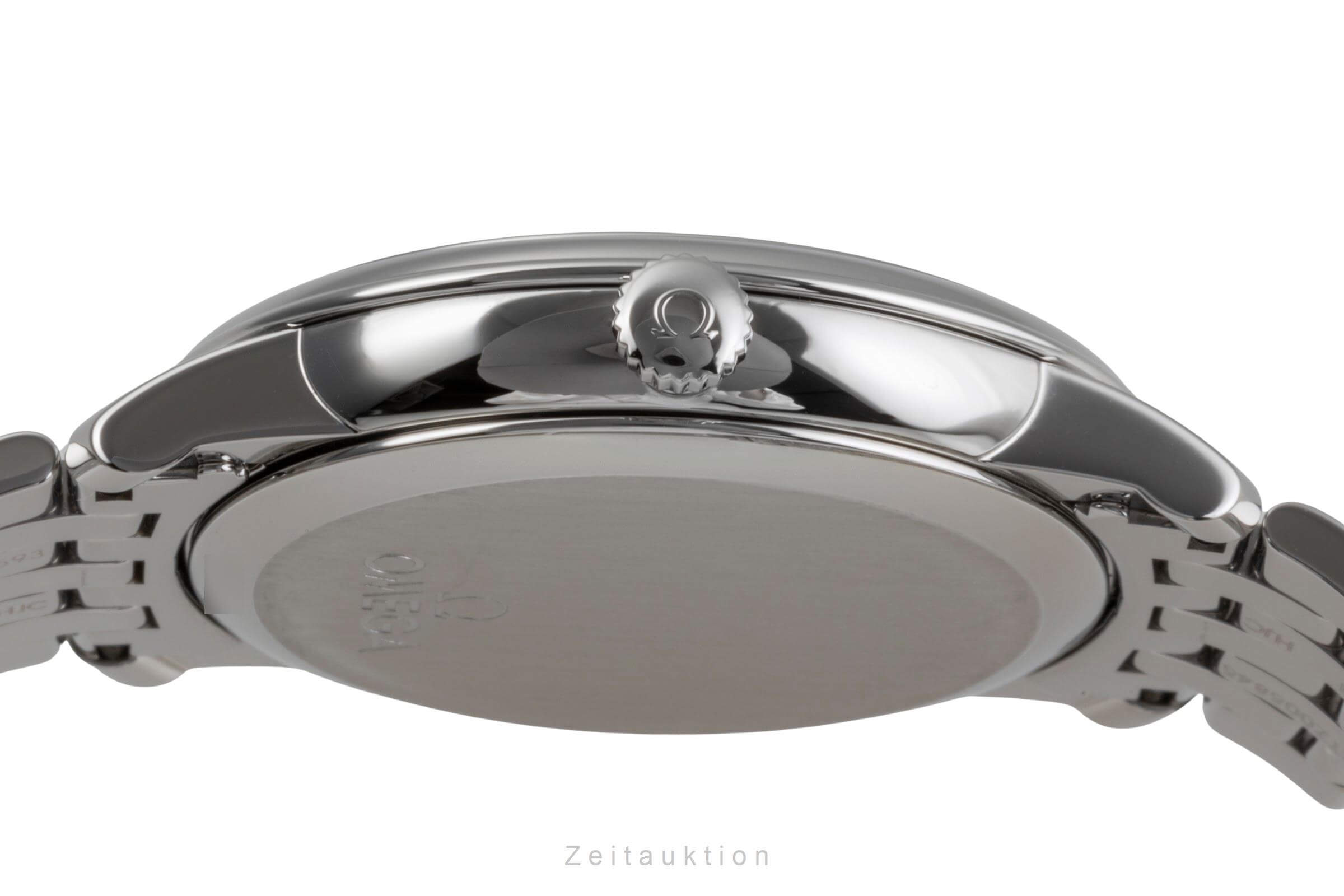 Omega De Ville acier automatique montre pour hommes 424.10.40.20.03.001 LP: 4100EUR  [2502004]