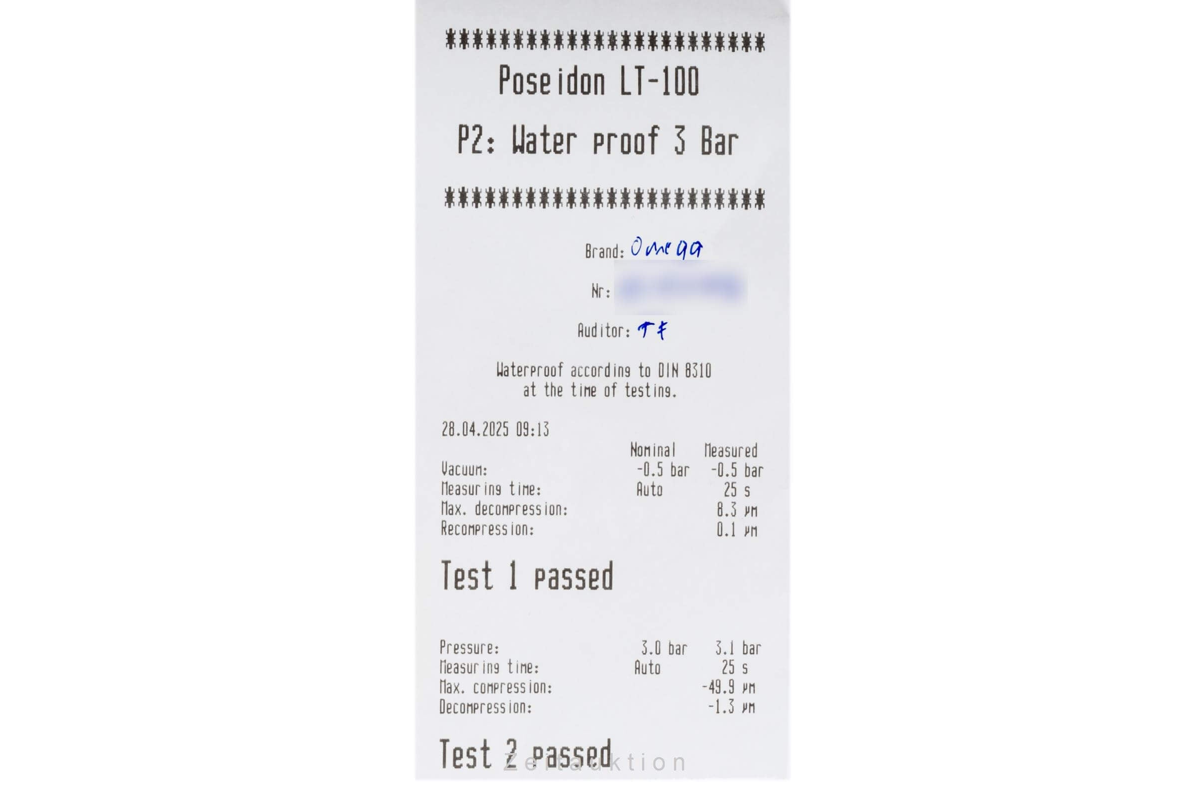 Omega De Ville acier automatique montre pour hommes 424.10.40.20.03.001 LP: 4100EUR  [2502004]