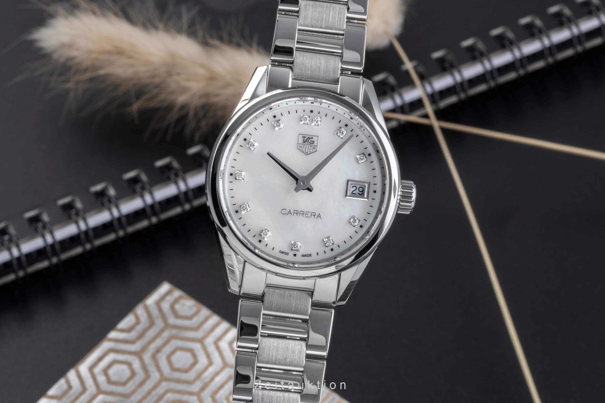 Tag Heuer Carrera acero cuarzo reloj para damas  WAR1314.BA0778  [2502006]