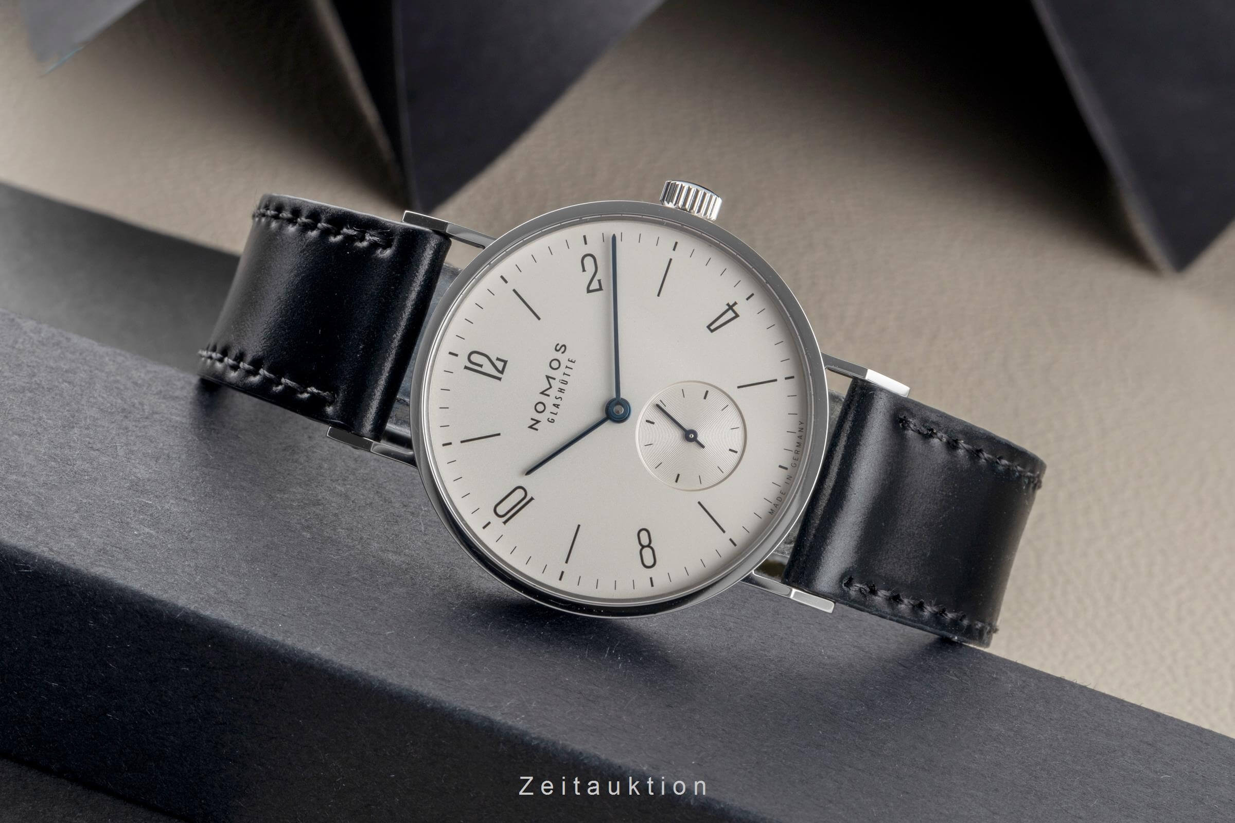 Nomos Tangente acciaio carica manuale orologio da uomo 101  [2502007]
