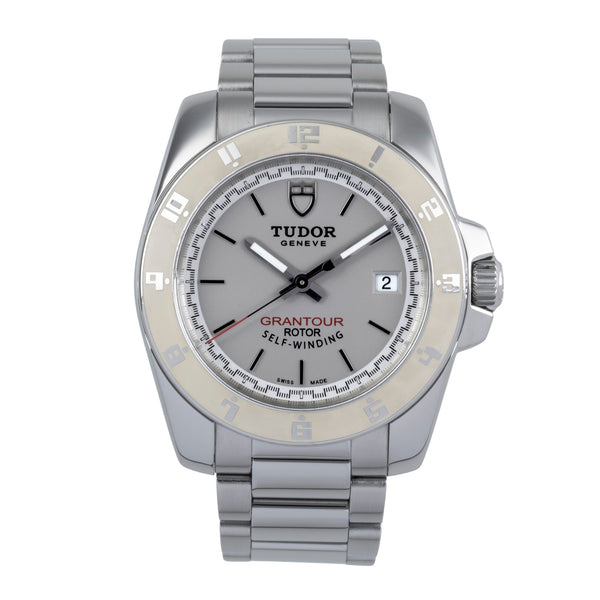 Tudor Grantour chronographe acier automatique montre pour hommes 20050  [2502008]