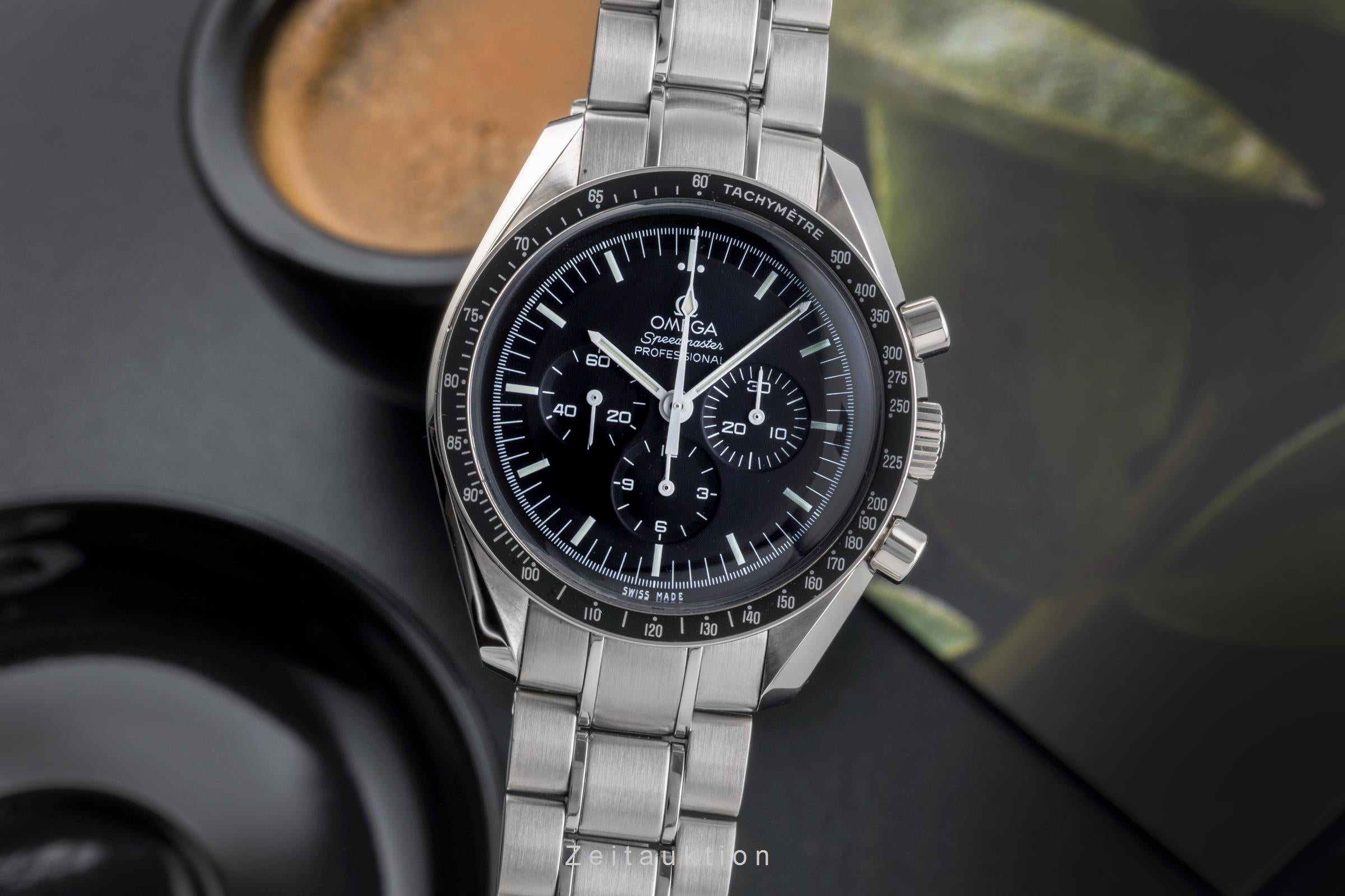 Omega Speedmaster Moonwatch cronógrafo acero cuerda manual reloj para caballeros 311.30.42.30.01.005 LP: 7600EUR  [2502010]