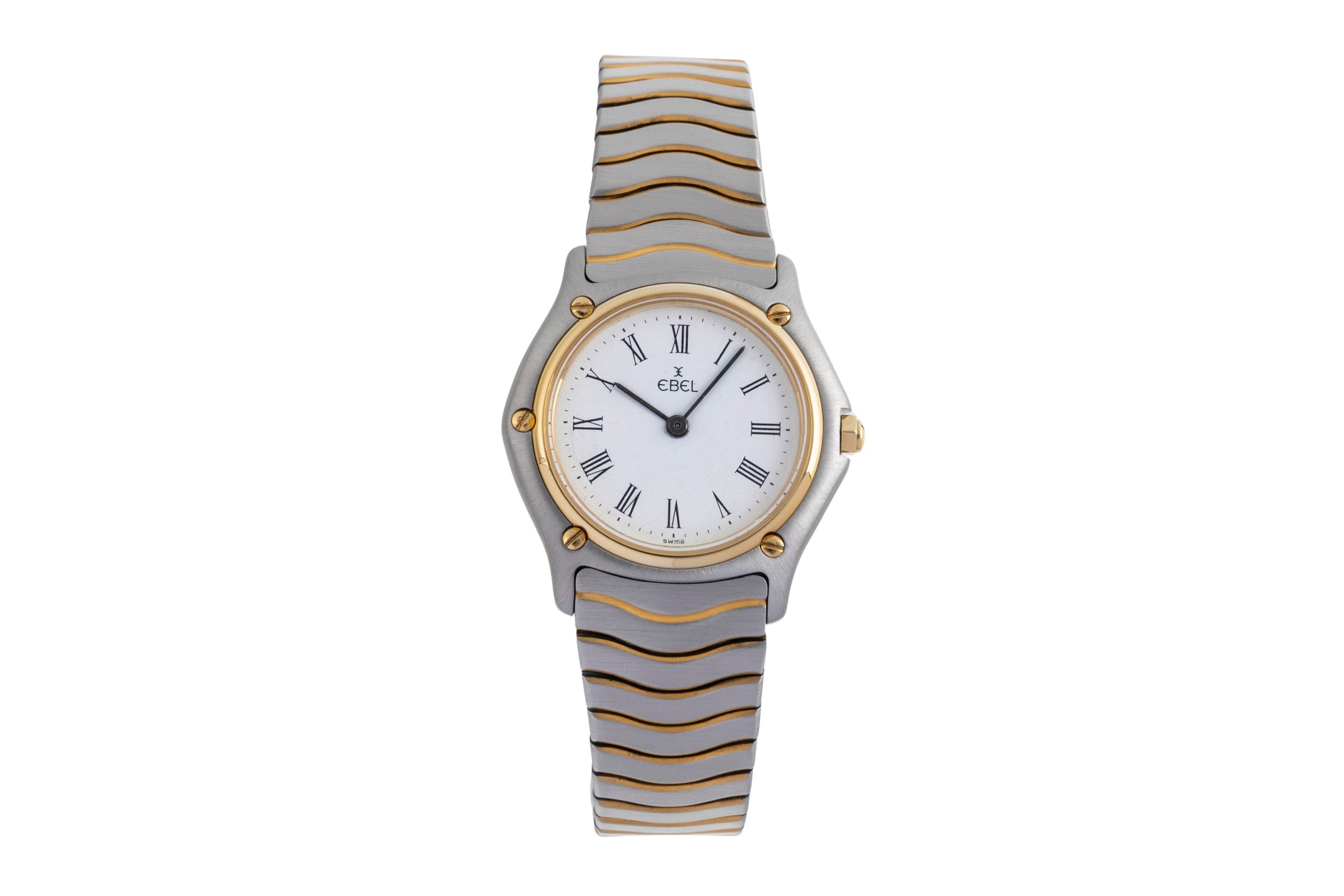 Ebel Classic Wave steel / gold quartz Kal. 81 Ref. 181908 | 2502015