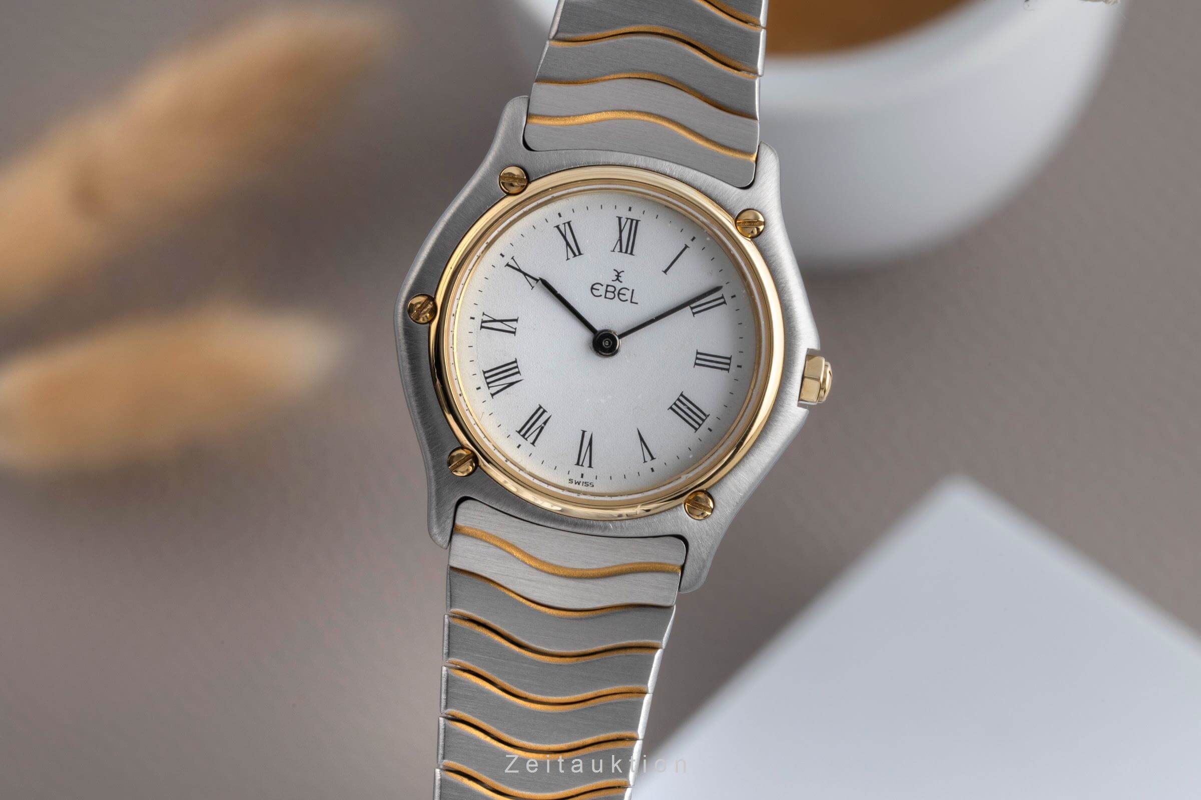 Ebel Classic Wave steel / gold quartz women's watch 181908  [2502015]