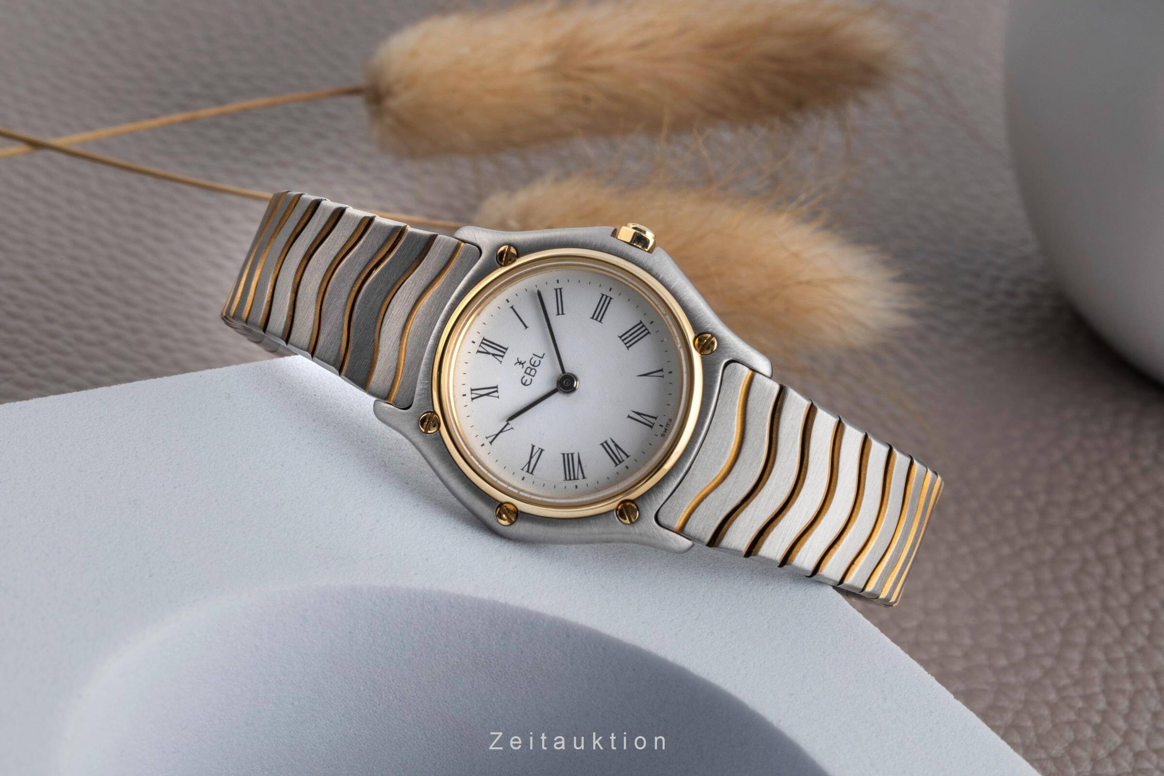 Ebel Classic Wave steel / gold quartz Kal. 81 Ref. 181908 | 2502015