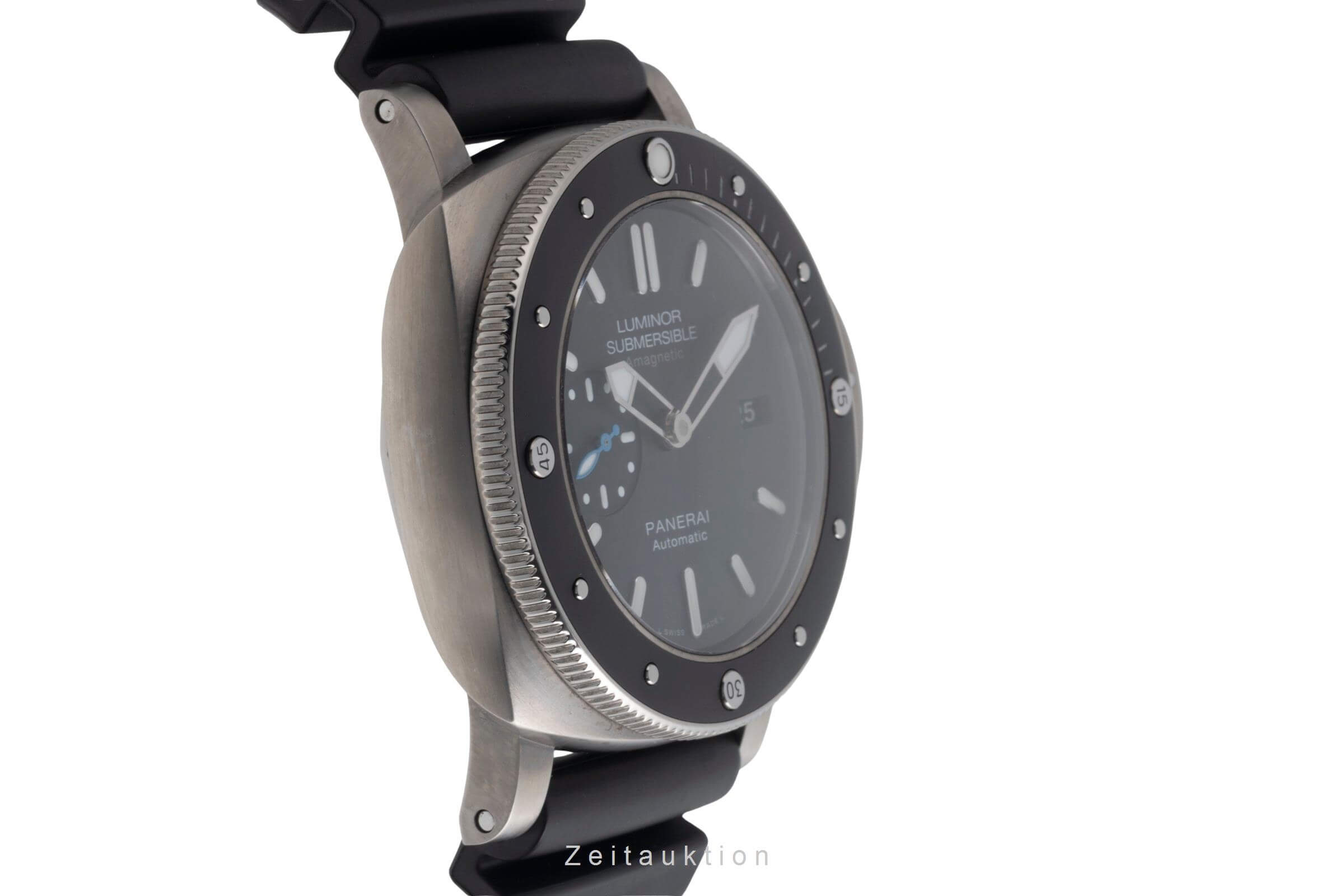 Panerai Submersible titanio automático reloj para caballeros PAM01389 LP: 10900EUR Limited  [2502017]