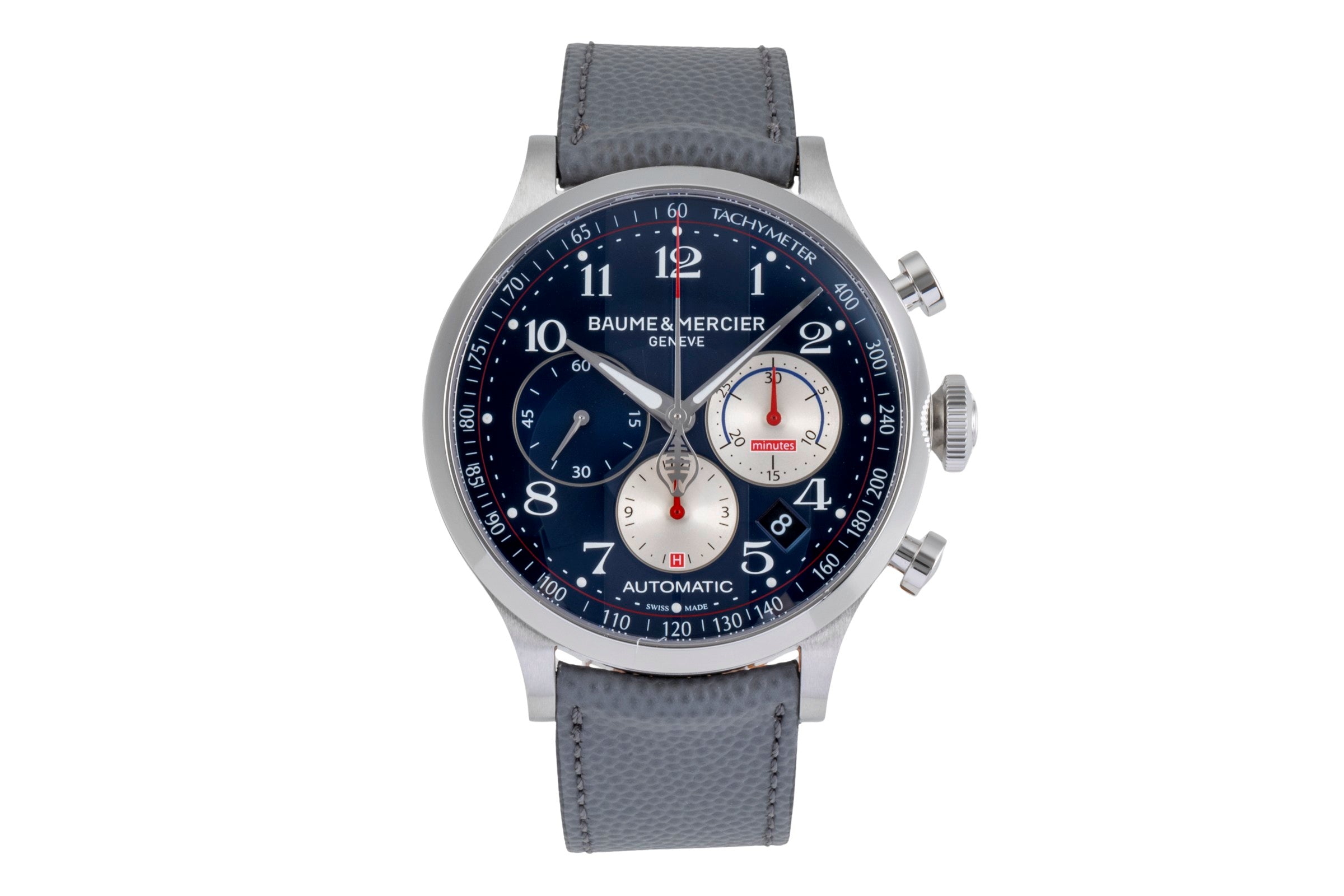 Baume & Mercier Capeland chronograph steel automatic Kal. BM