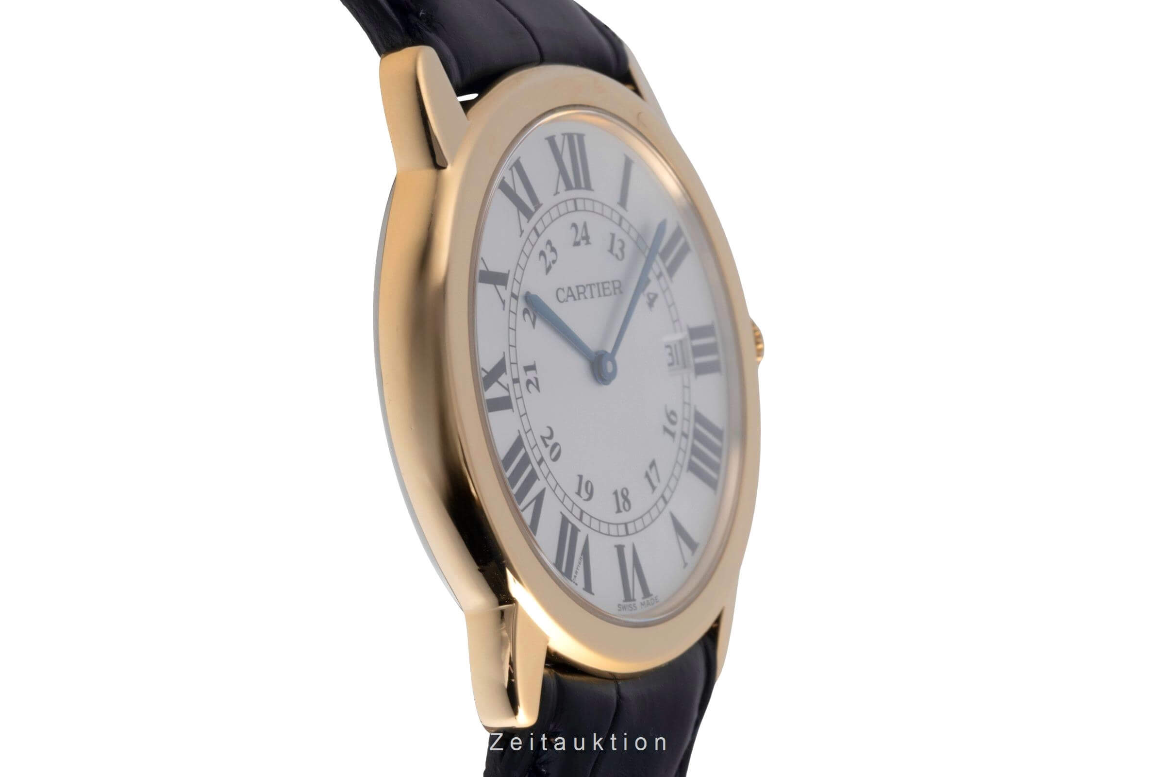 Cartier Ronde Solo acero / oro cuarzo reloj para caballeros W6700455 LP: 11100EUR  [2502020]