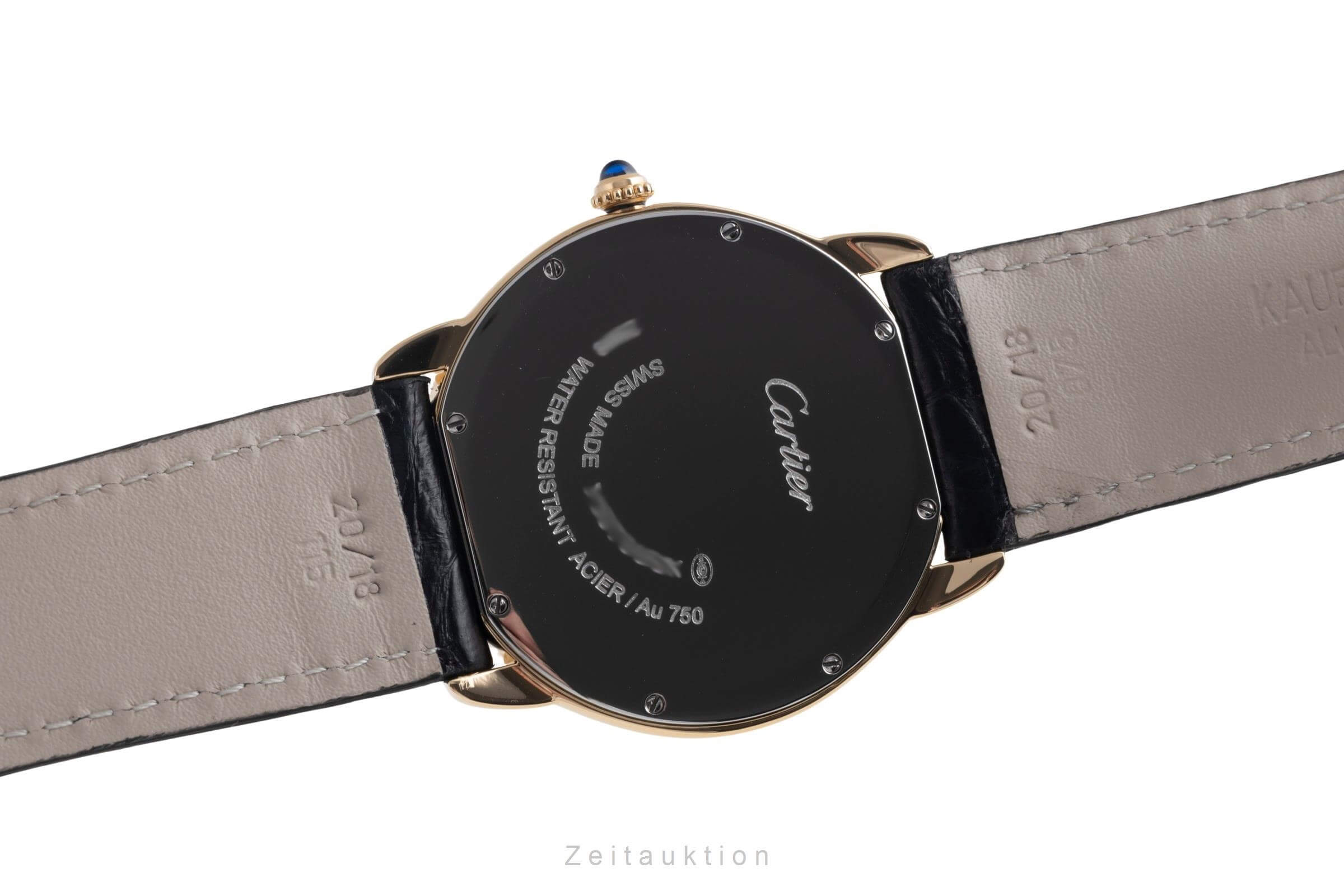 Cartier Ronde Solo acero / oro cuarzo reloj para caballeros W6700455 LP: 11100EUR  [2502020]