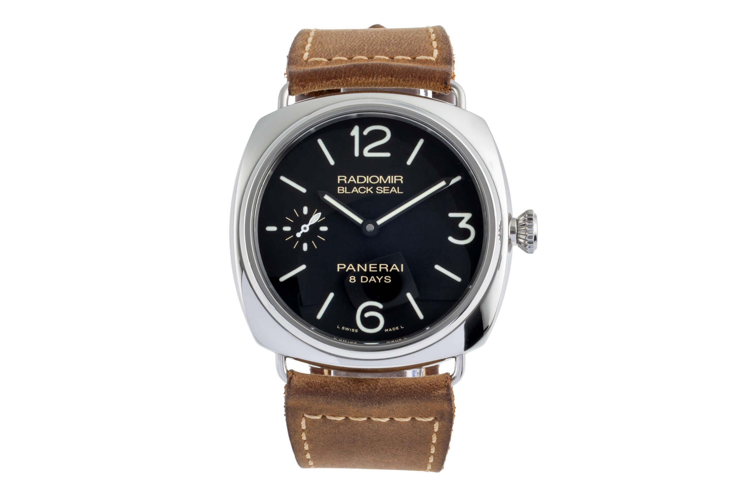 Panerai Black Seal acero cuerda manual reloj para caballeros PAM00609  [2502023]