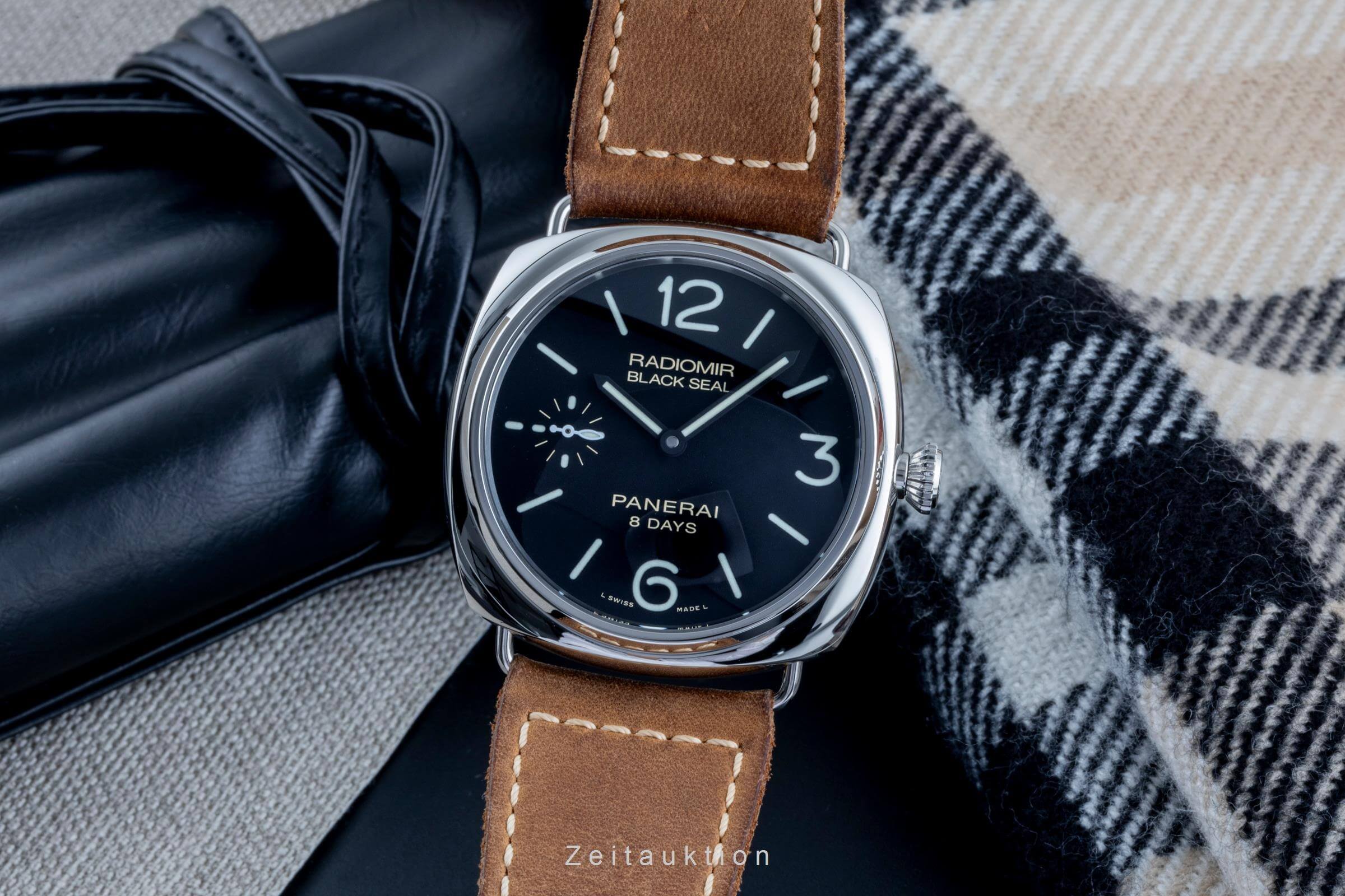 Panerai Black Seal acero cuerda manual reloj para caballeros PAM00609  [2502023]