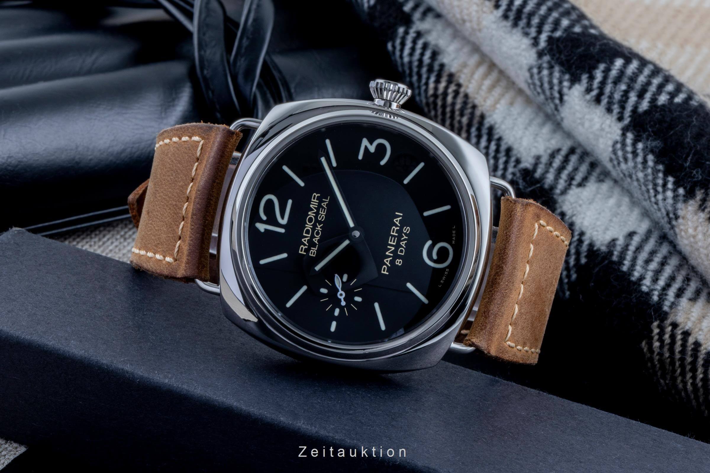 Panerai Black Seal acero cuerda manual reloj para caballeros PAM00609  [2502023]