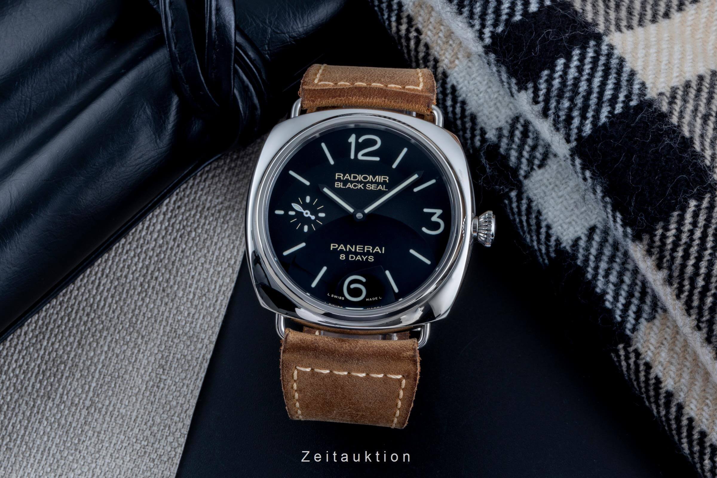 Panerai Black Seal acero cuerda manual reloj para caballeros PAM00609  [2502023]