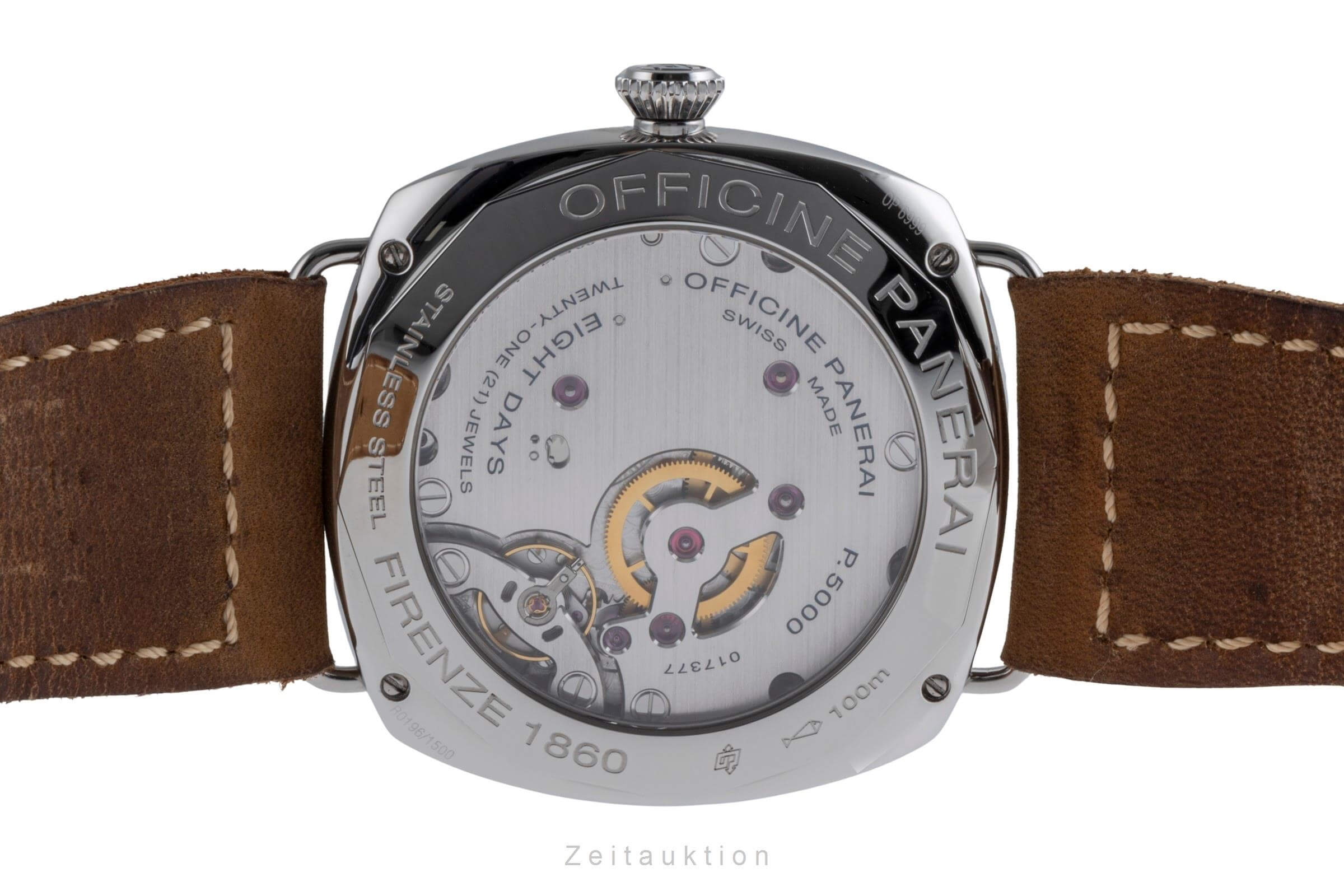 Panerai Black Seal acero cuerda manual reloj para caballeros PAM00609  [2502023]