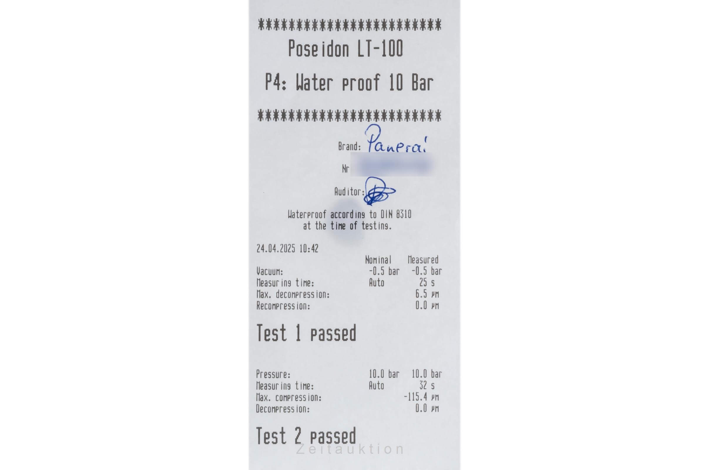 Panerai Black Seal acero cuerda manual reloj para caballeros PAM00609  [2502023]