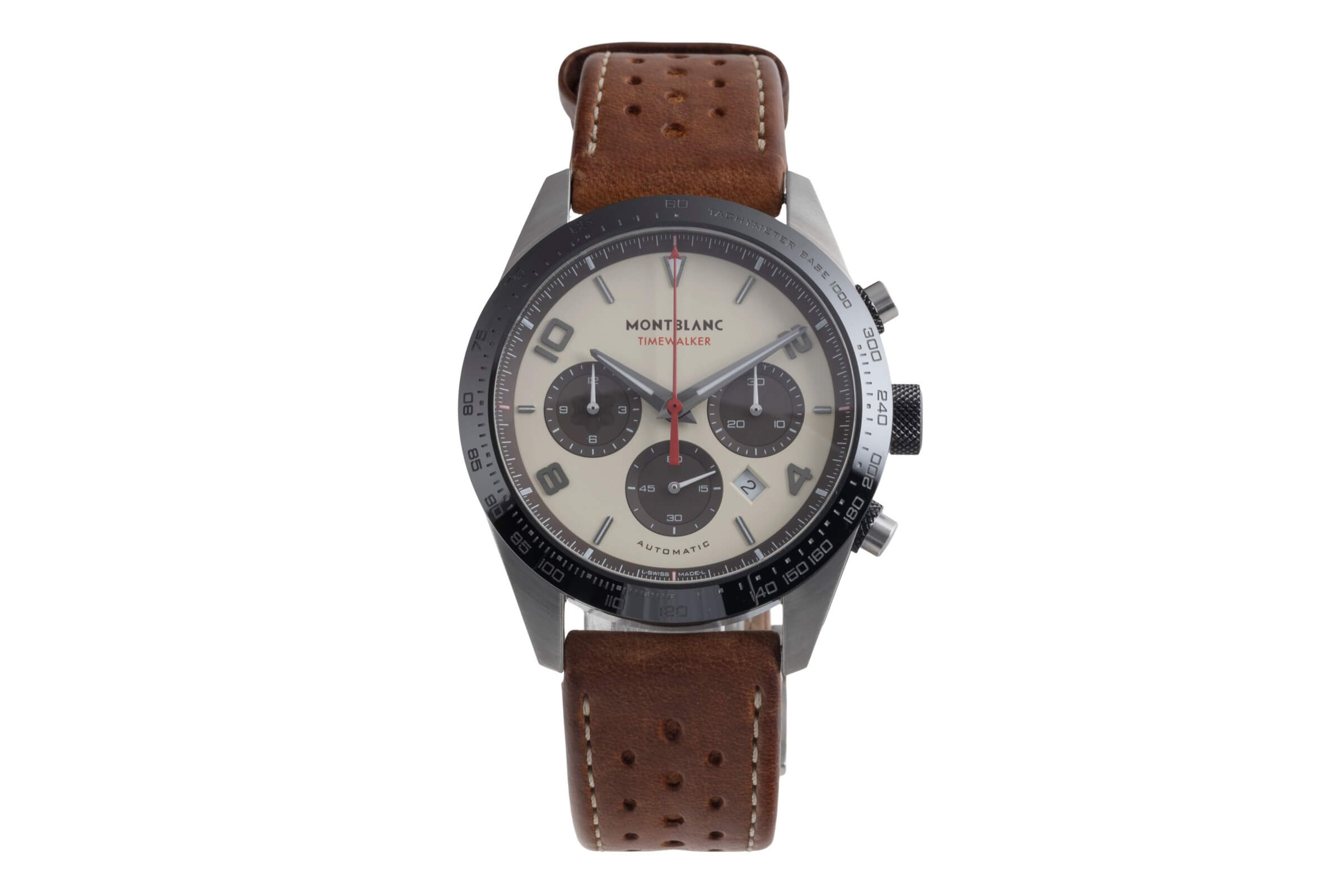 Montblanc Timewalker chronographe acier automatique montre pour hommes 118491  7464 Limited  [2502024]