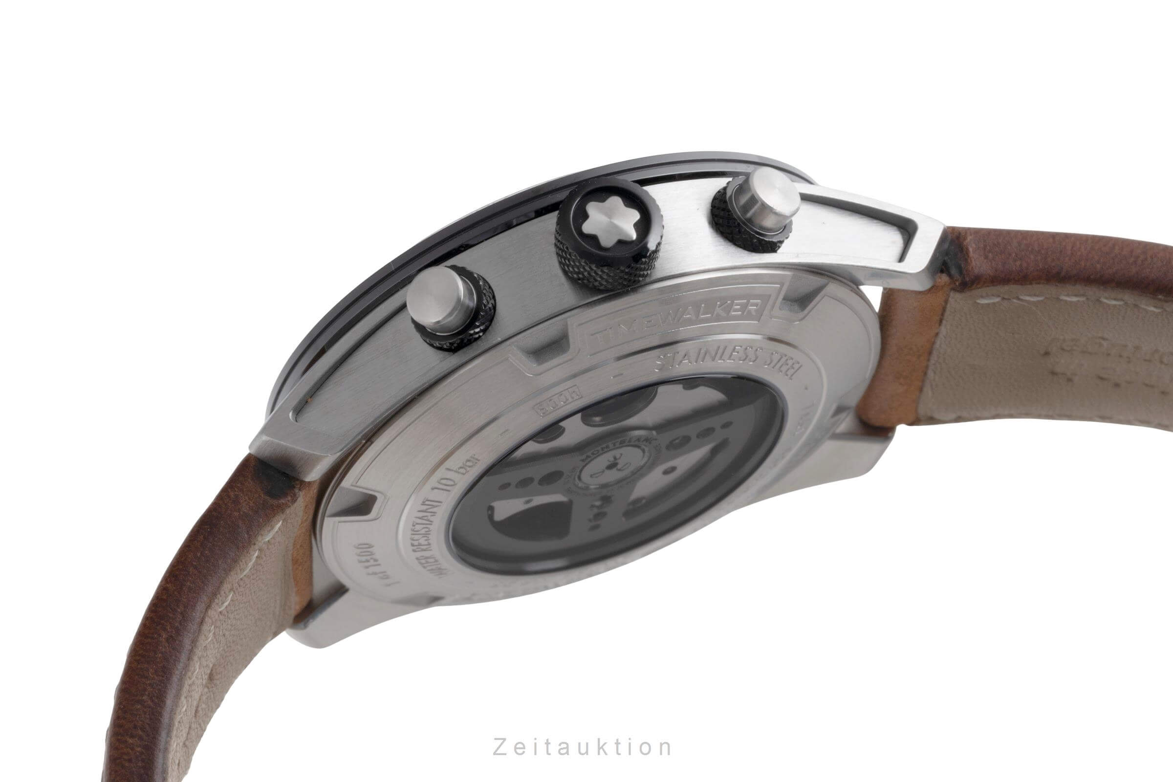 Montblanc Timewalker chronograph steel automatic Kal. MB 25.10 Ref