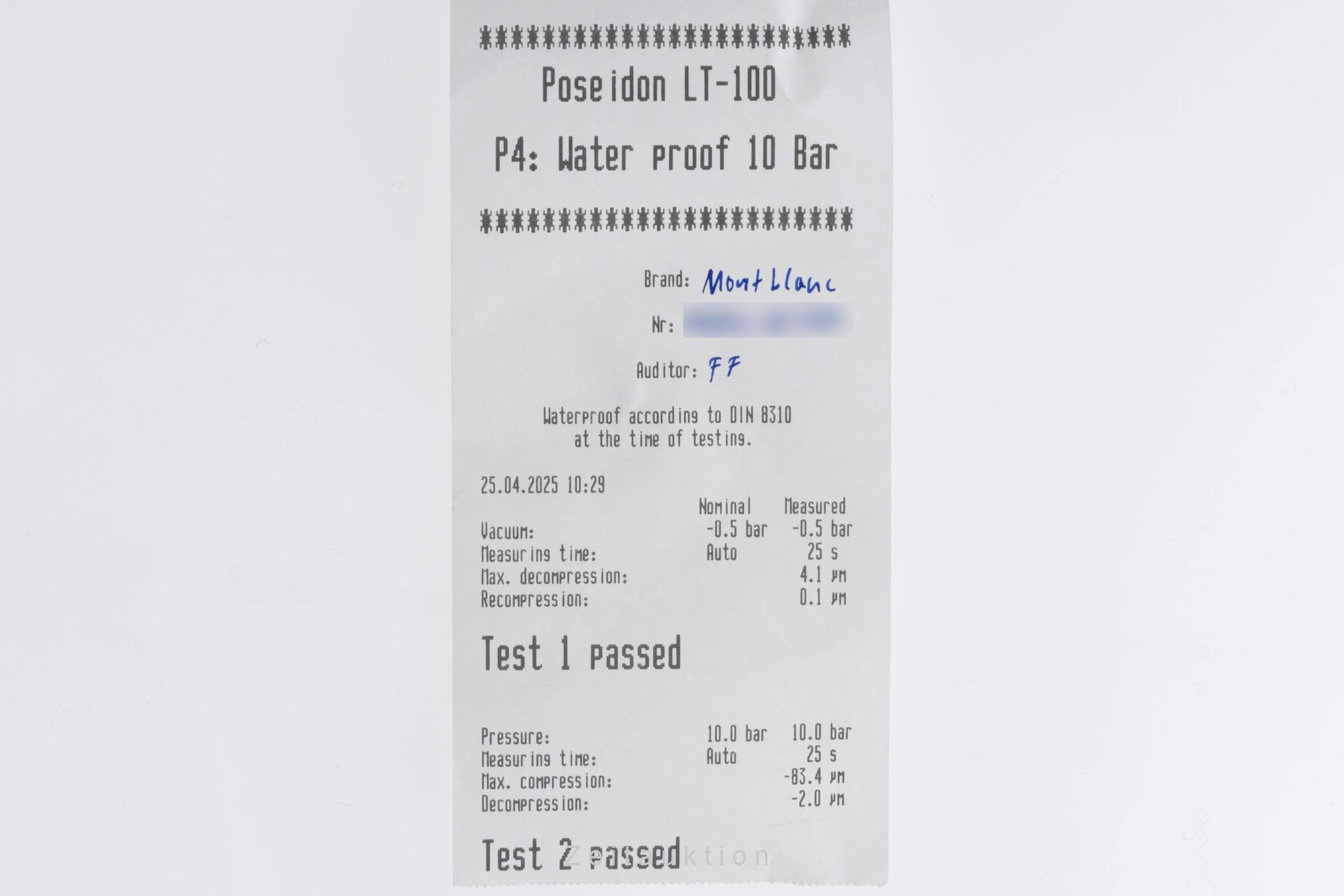 Montblanc Timewalker chronographe acier automatique montre pour hommes 118491  7464 Limited  [2502024]