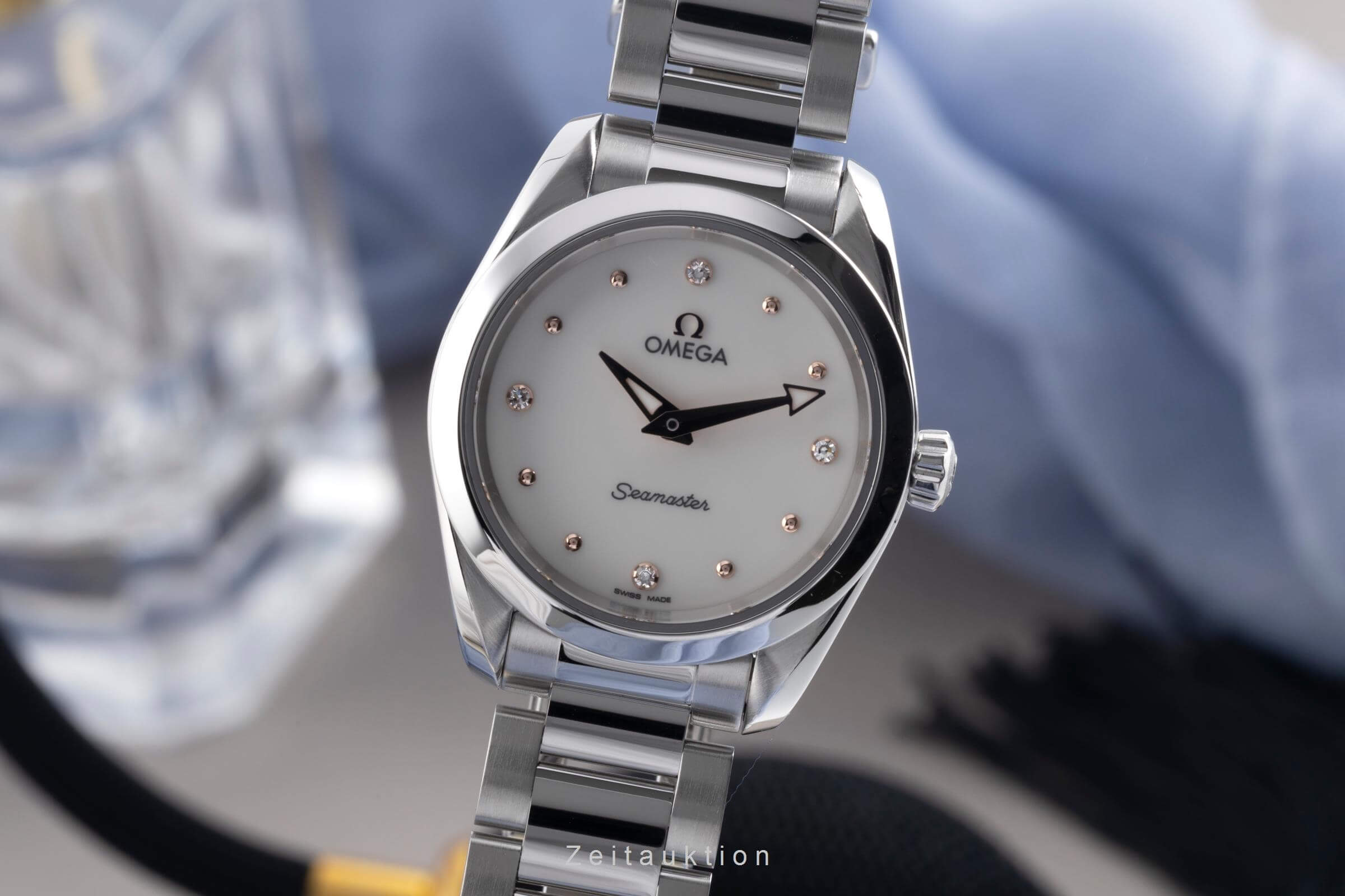 Omega Seamaster acero cuarzo reloj para damas  220.10.28.60.54.001 LP: 3600EUR  [2502025]