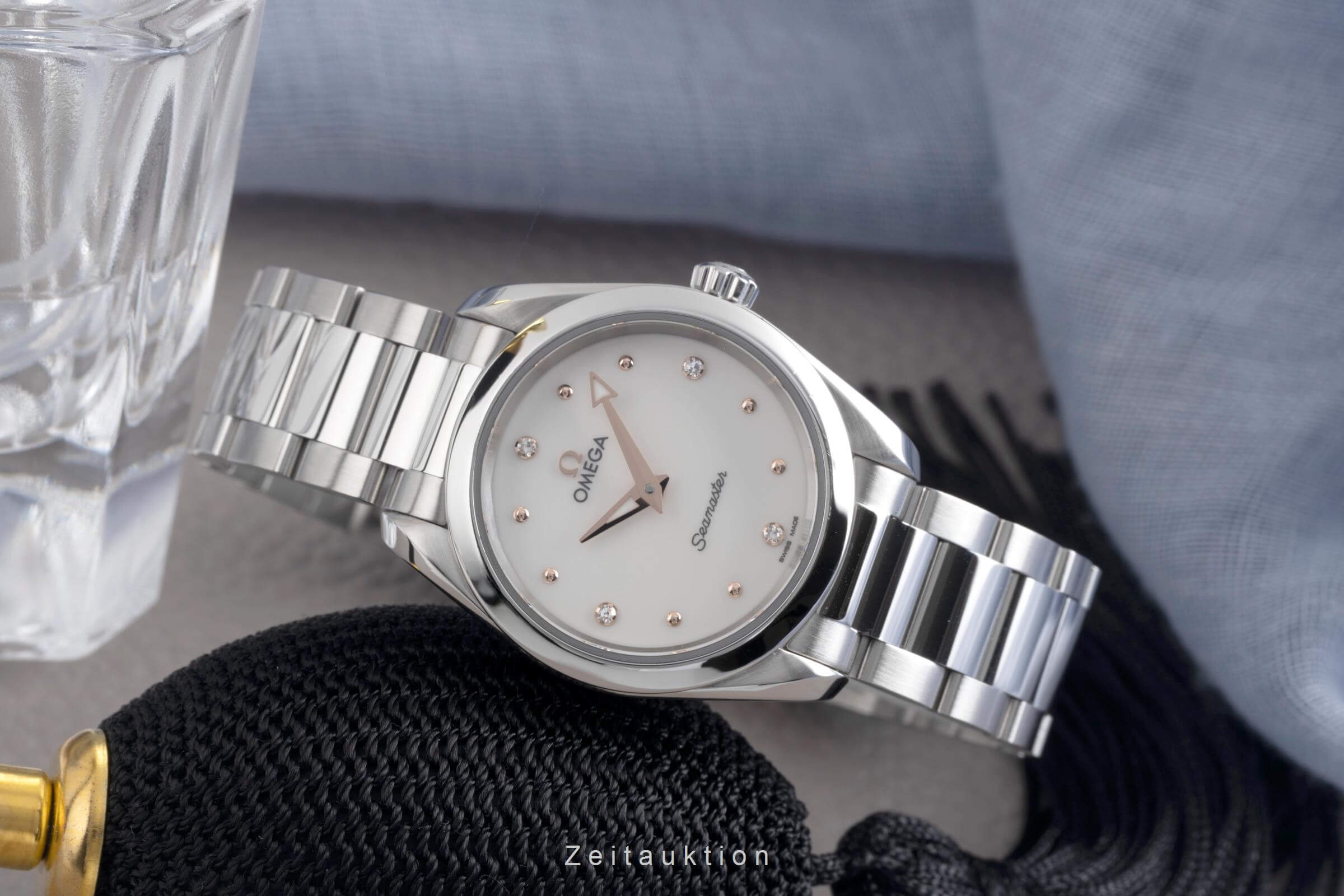 Omega Seamaster acero cuarzo reloj para damas  220.10.28.60.54.001 LP: 3600EUR  [2502025]