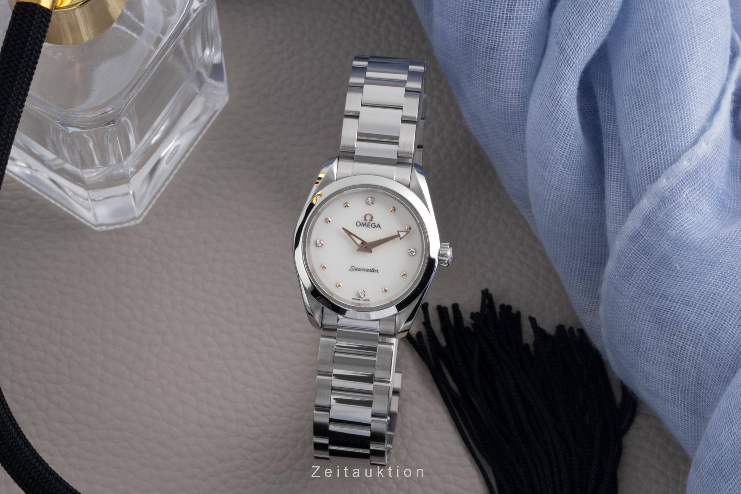 Omega Seamaster acero cuarzo reloj para damas  220.10.28.60.54.001 LP: 3600EUR  [2502025]