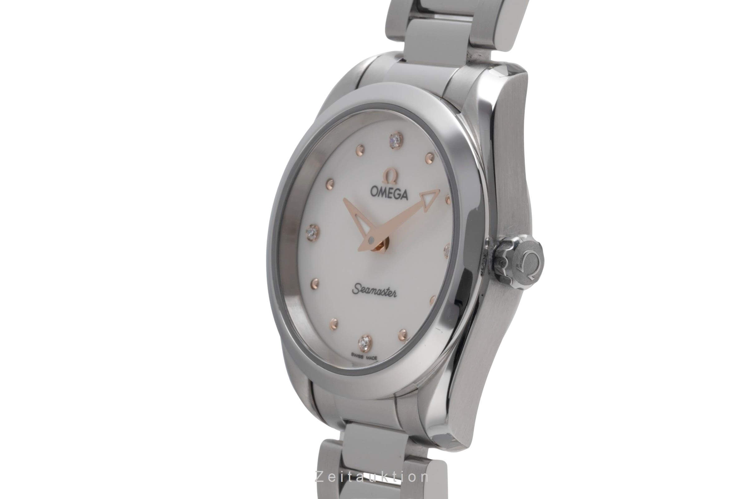 Omega Seamaster steel quartz Kal. 4061 Ref. 220.10.28.60.54.001