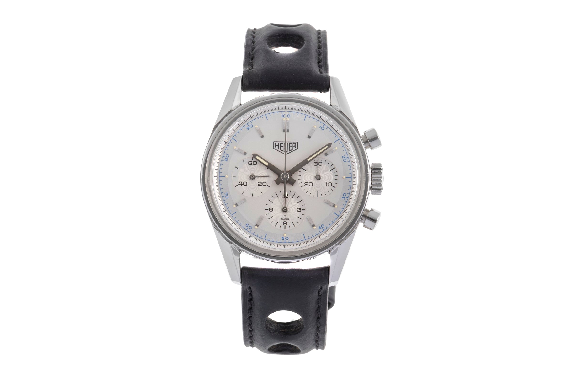 Tag Heuer Carrera cronógrafo acero cuerda manual reloj para caballeros CS3110.BC0725  [2502027]