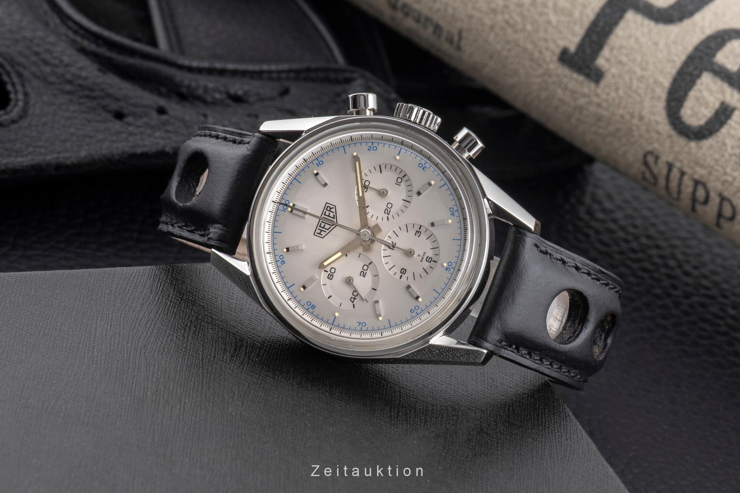 Tag Heuer Carrera cronografo acciaio carica manuale orologio da uomo CS3110.BC0725  [2502027]