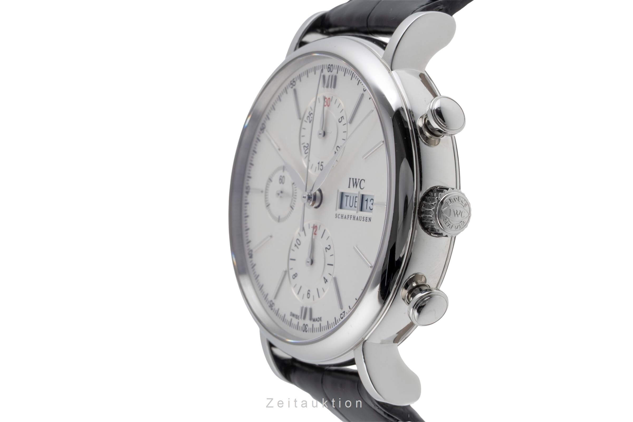IWC Portofino chronograph steel automatic men's watch IW391007 LP: 7100EUR  [2502028]