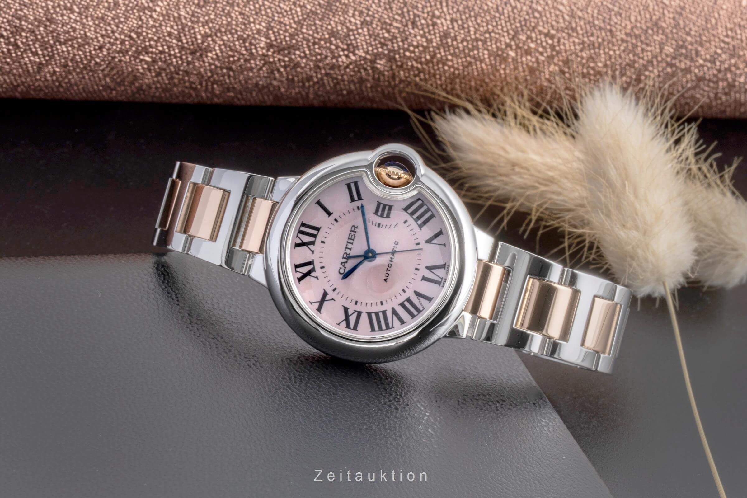 Cartier Ballon Bleu de Cartier steel / gold automatic women's watch W6920098  [2502034]