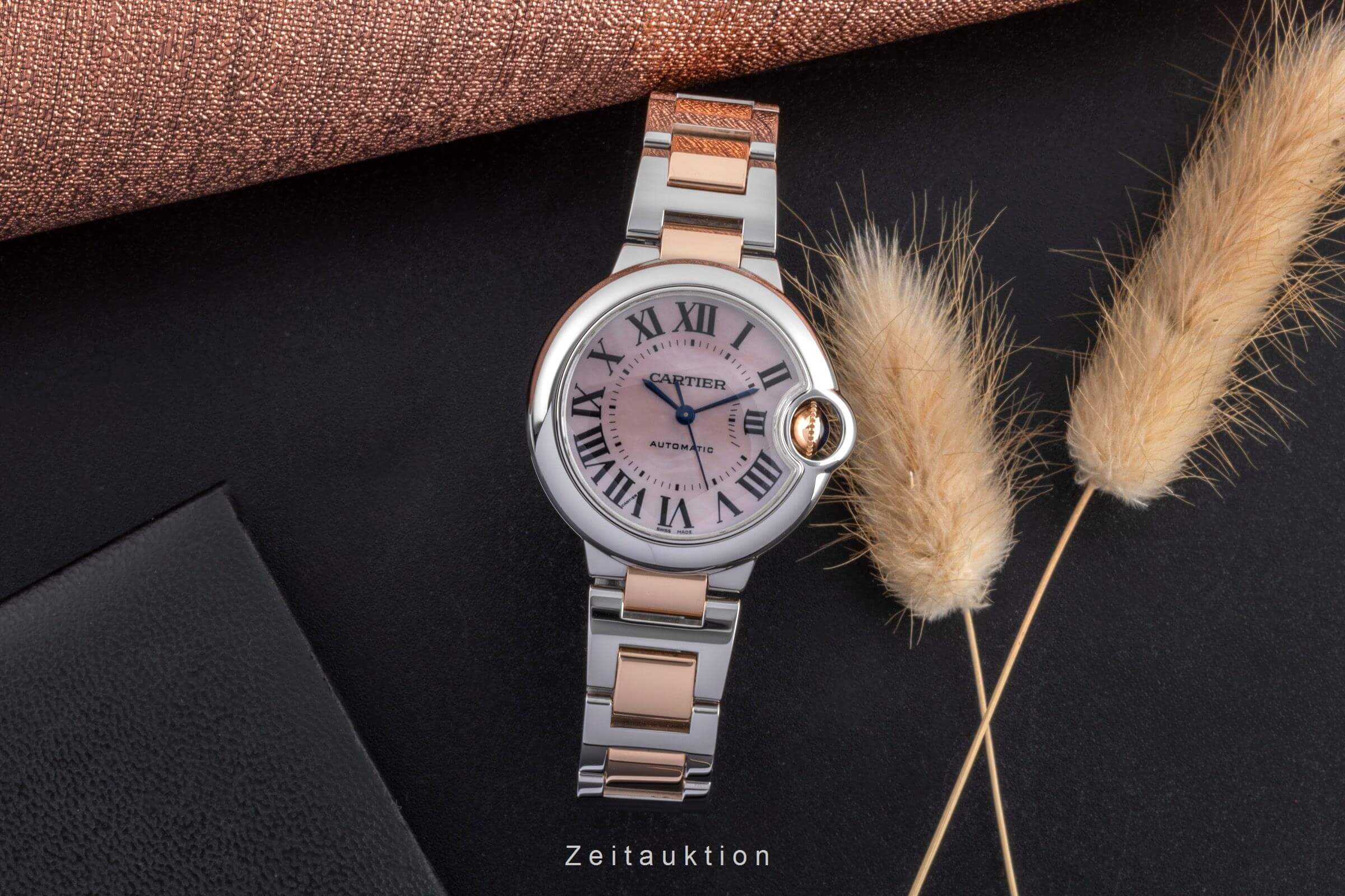 Cartier Ballon Bleu de Cartier steel / gold automatic women's watch W6920098  [2502034]