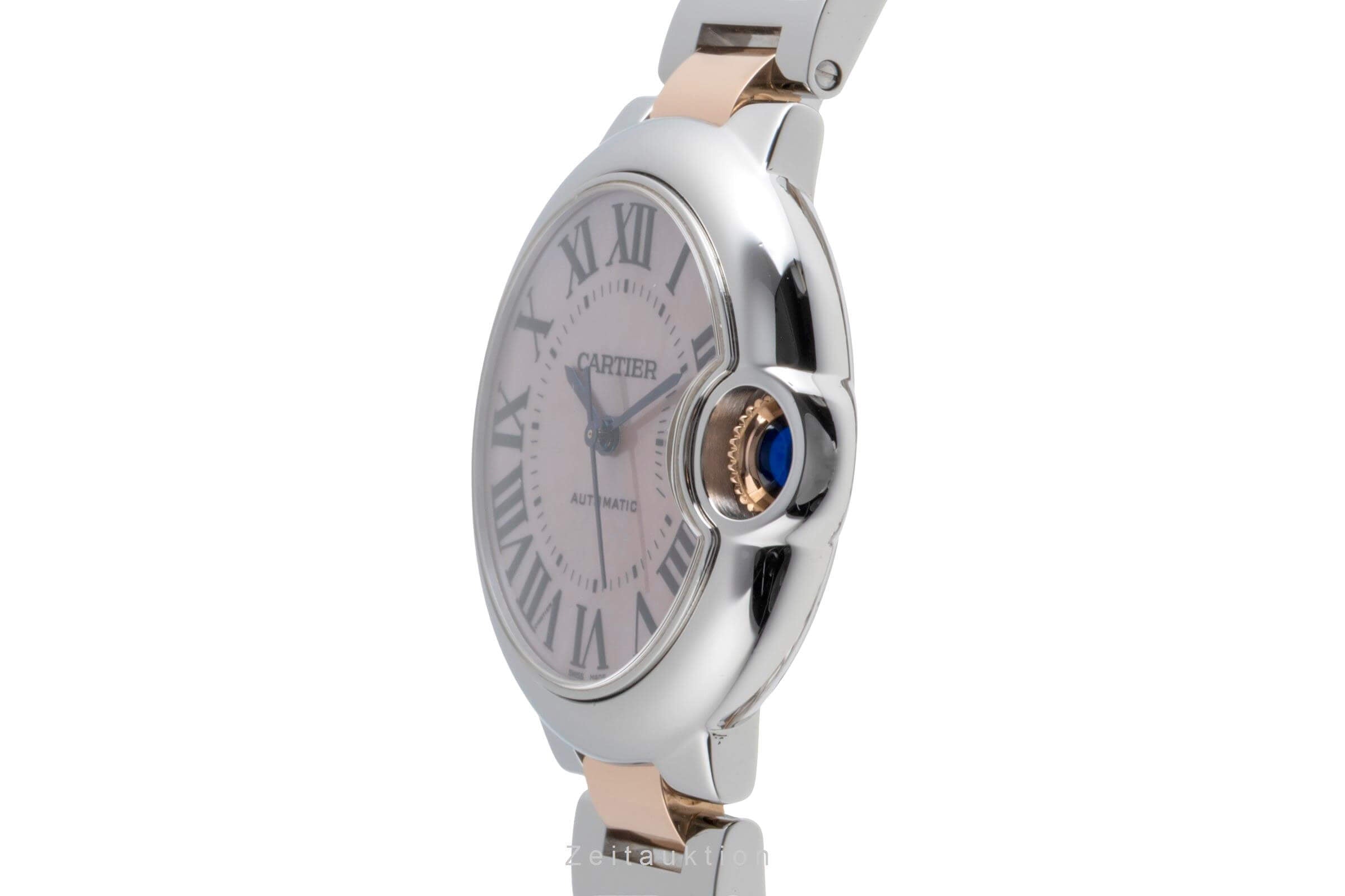 Cartier Ballon Bleu de Cartier steel / gold automatic women's watch W6920098  [2502034]