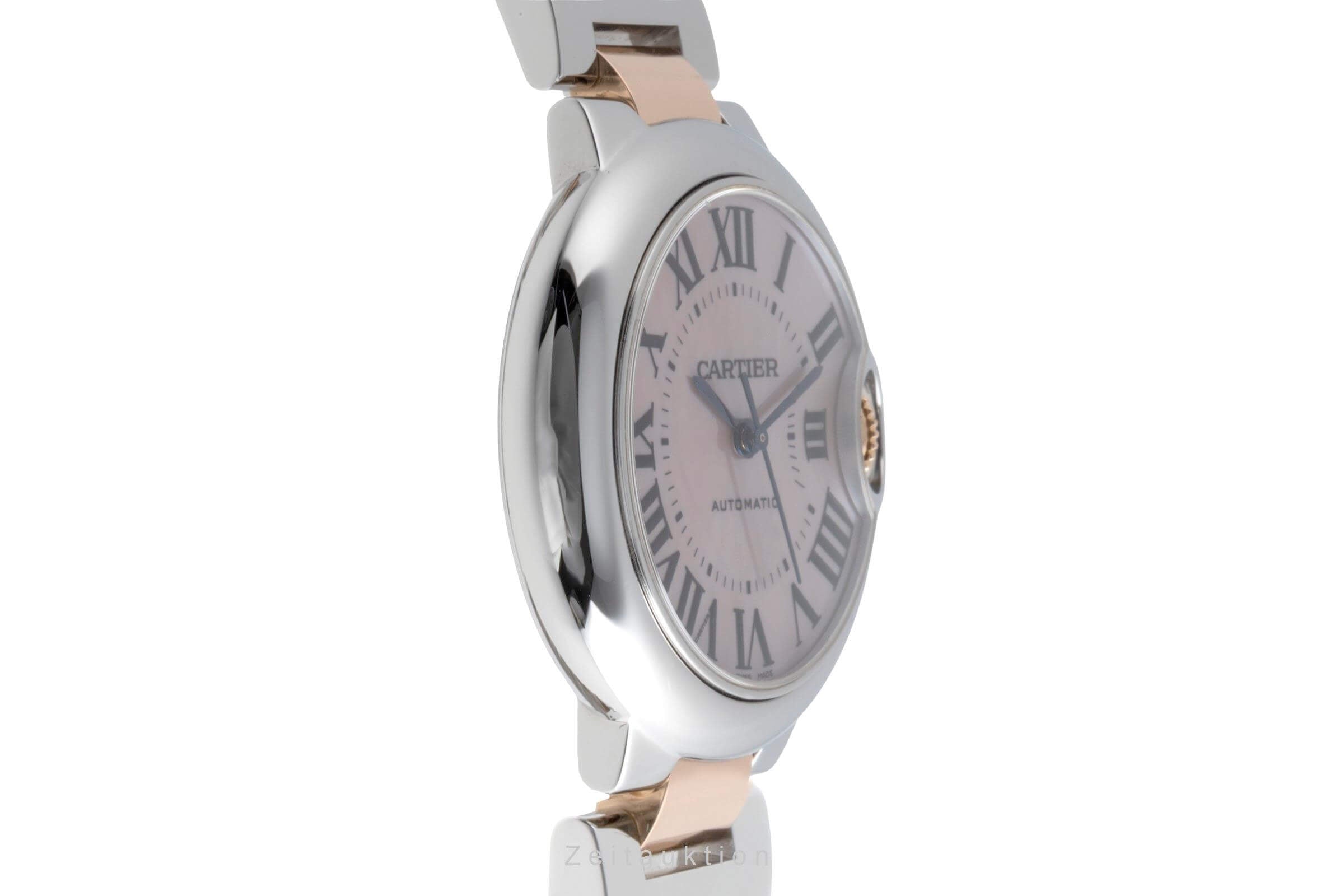 Cartier Ballon Bleu de Cartier steel / gold automatic women's watch W6920098  [2502034]