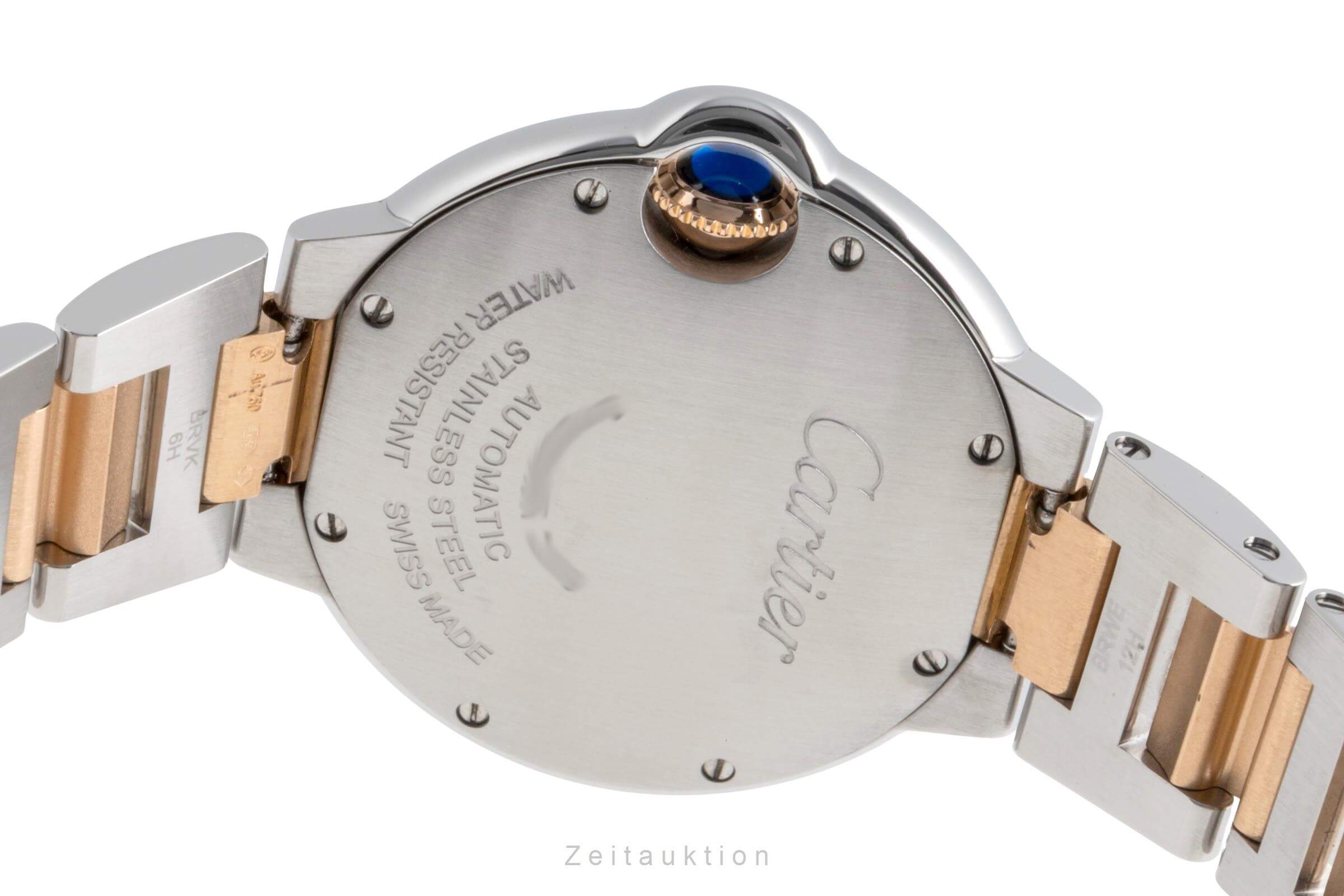 Cartier Ballon Bleu de Cartier steel / gold automatic women's watch W6920098  [2502034]