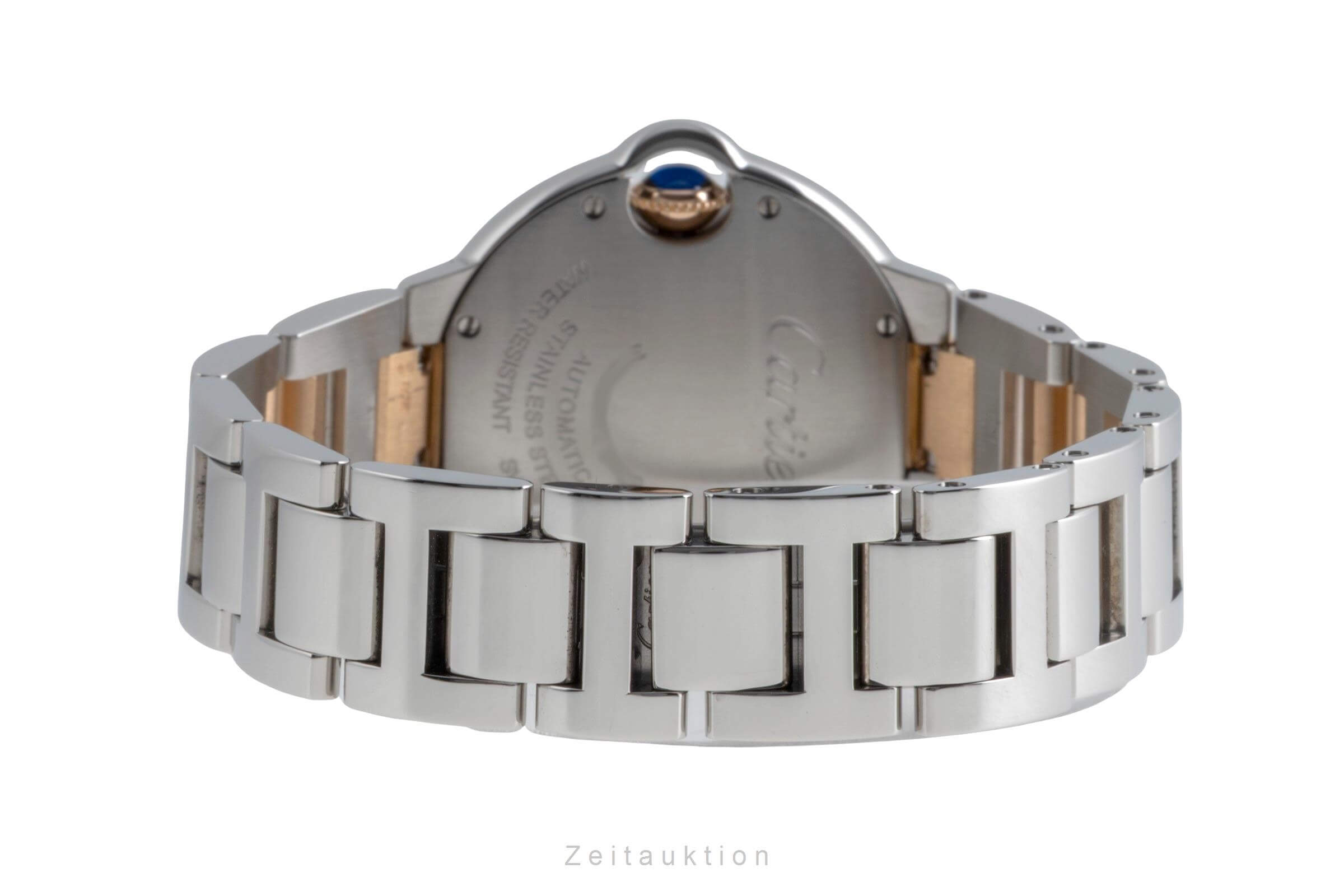 Cartier Ballon Bleu de Cartier steel / gold automatic women's watch W6920098  [2502034]