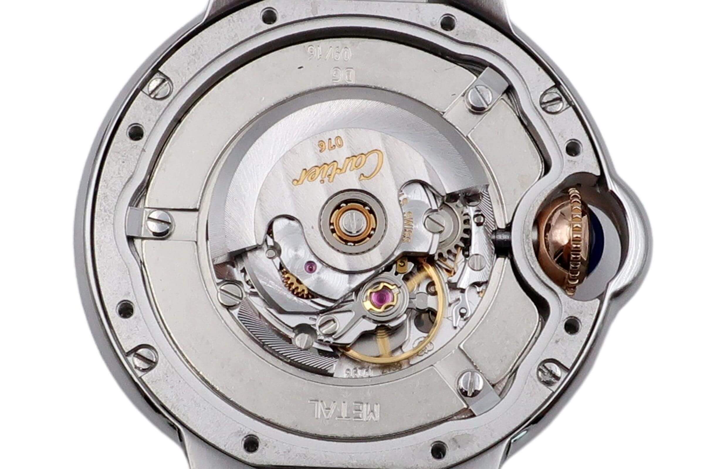 Cartier Ballon Bleu de Cartier steel / gold automatic women's watch W6920098  [2502034]