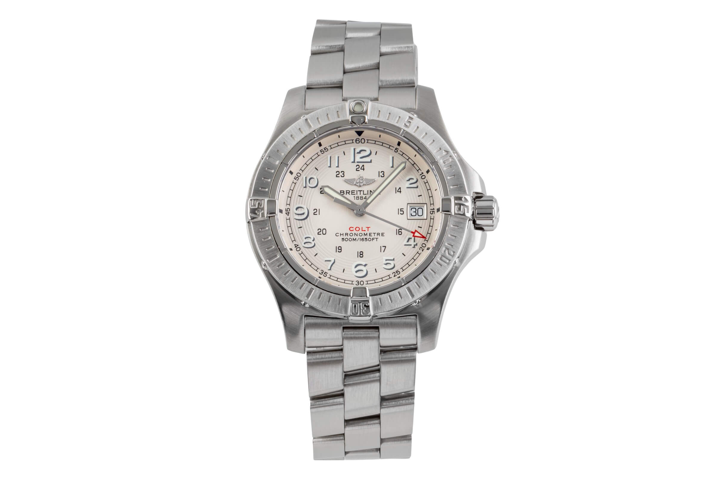 Breitling Colt acier quartz montre pour hommes A74380  [2502035]