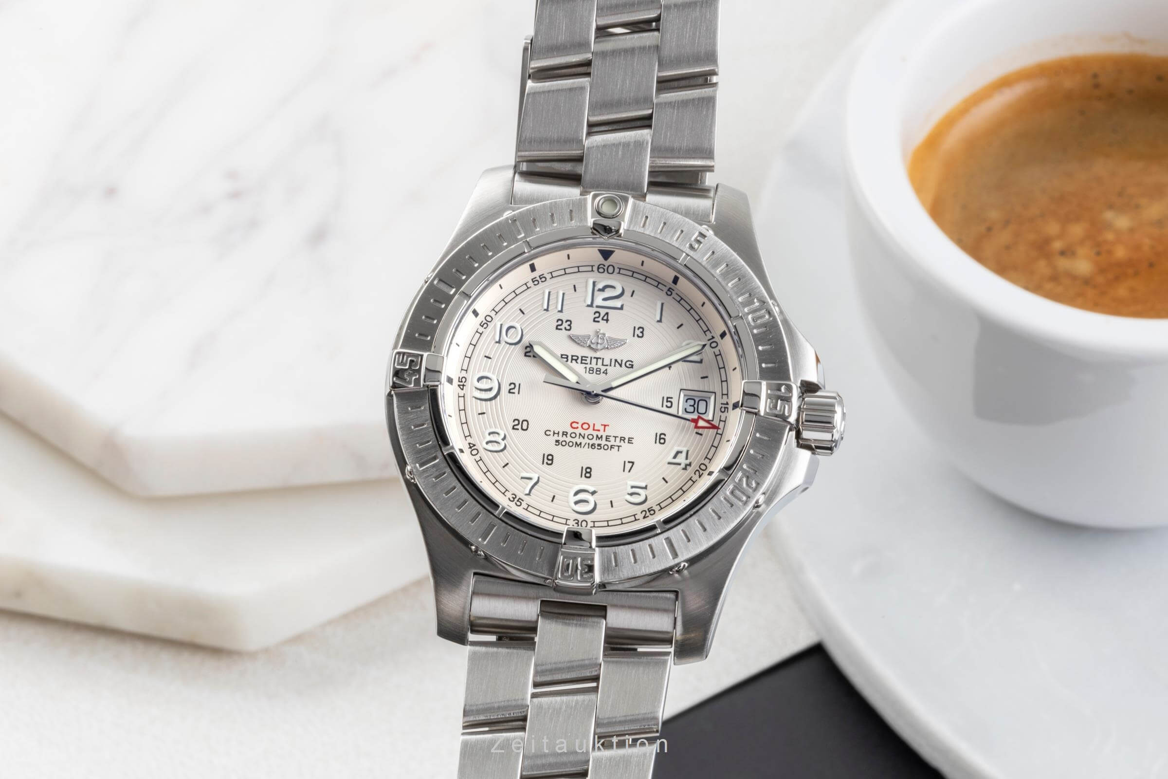 Breitling Colt acier quartz montre pour hommes A74380  [2502035]