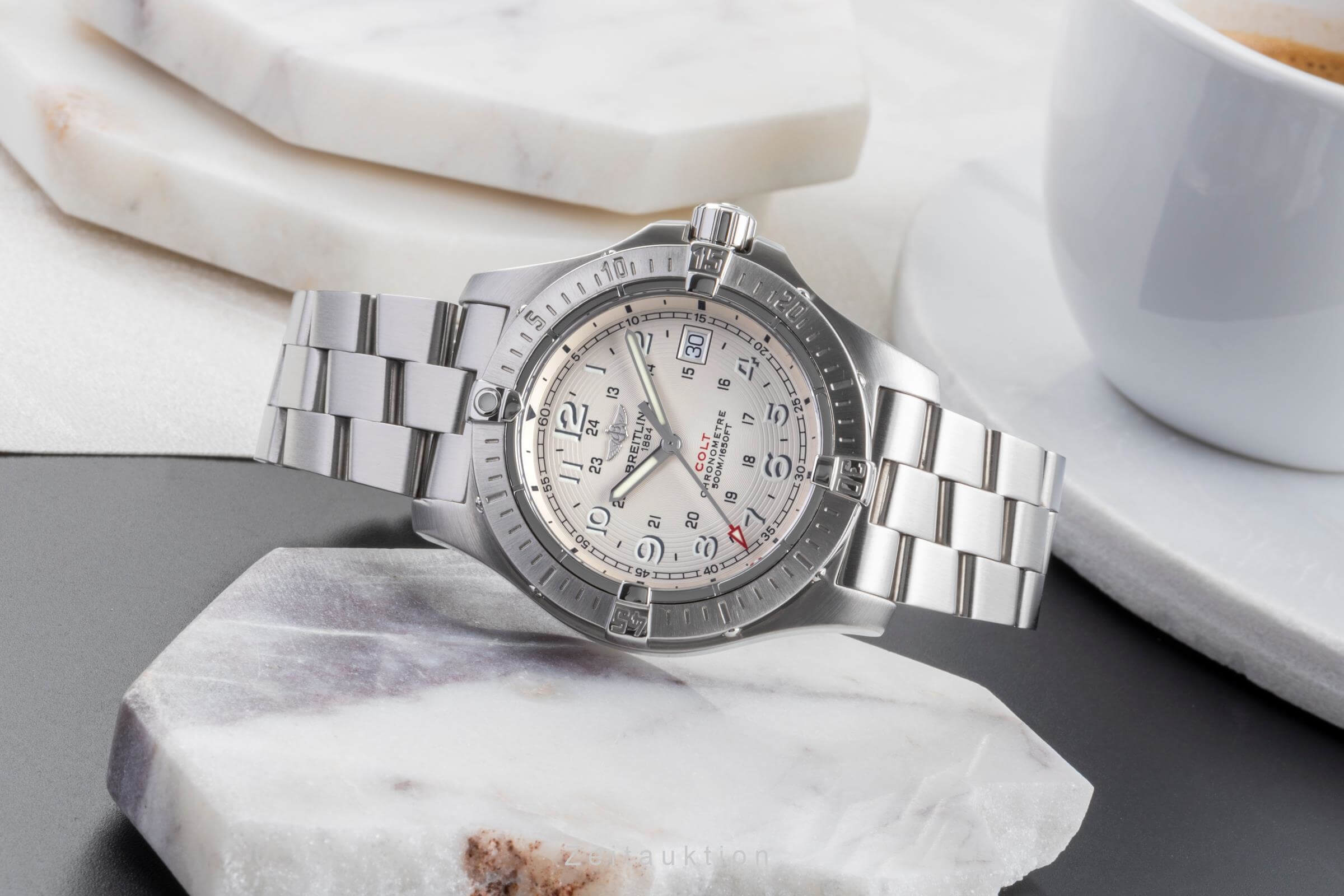 Breitling Colt acier quartz montre pour hommes A74380  [2502035]