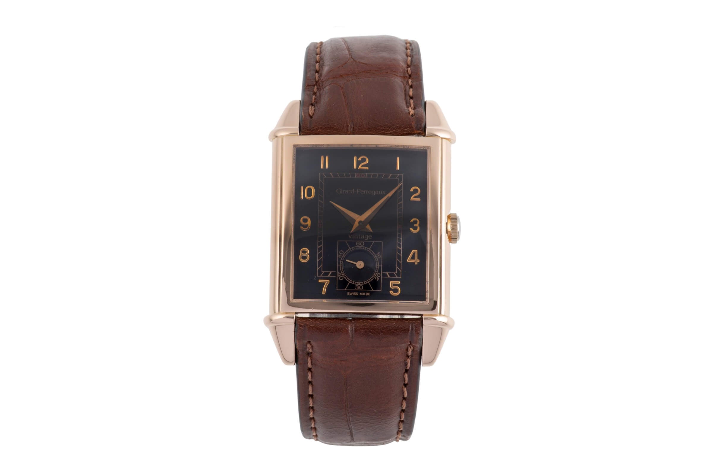 Girard Perregaux Vintage 18 ct gold manual winding men's watch 2595  [2502036]