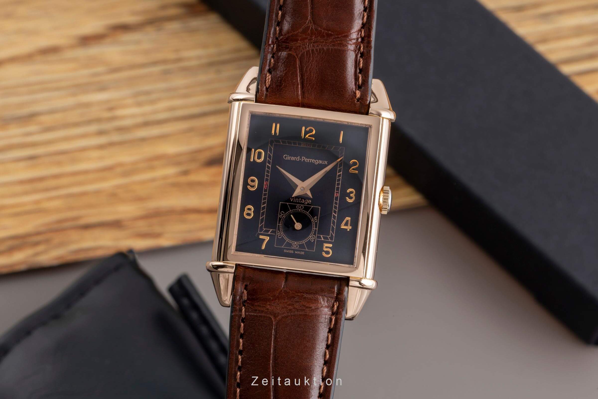 Girard Perregaux Vintage 18 ct gold manual winding men's watch 2595  [2502036]