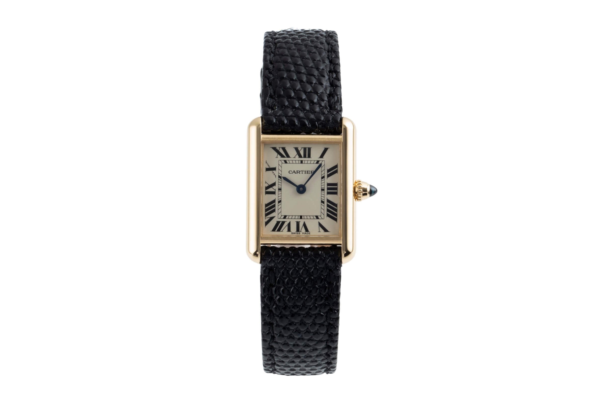 Cartier Tank oro 18 ct quarzo orologio da donna W1529856 LP: 11000EUR  [2502041]