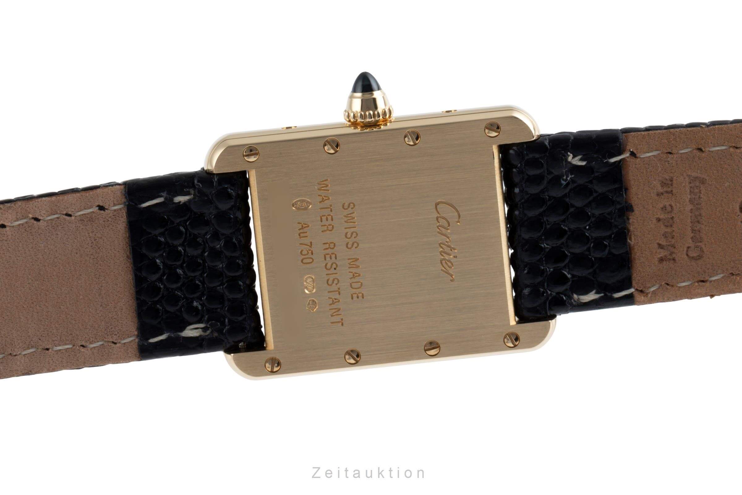 Cartier Tank oro 18 ct quarzo orologio da donna W1529856 LP: 11000EUR  [2502041]