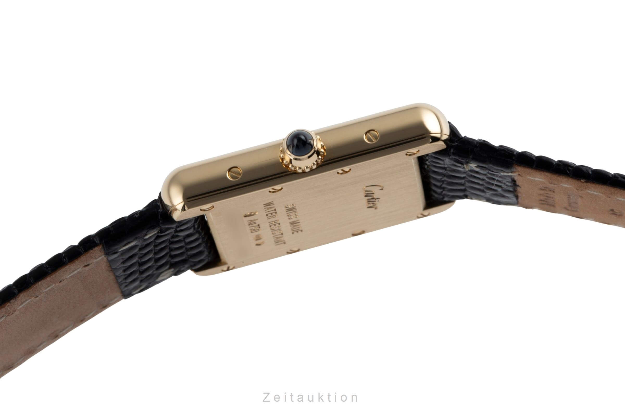 Cartier Tank oro 18 ct quarzo orologio da donna W1529856 LP: 11000EUR  [2502041]